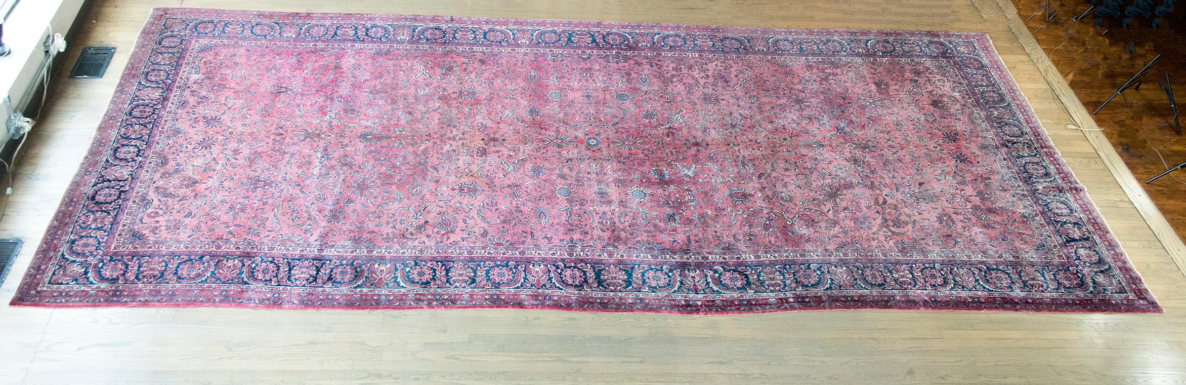 Tappeto persiano Kashan dei primi del Novecento in vendita 9