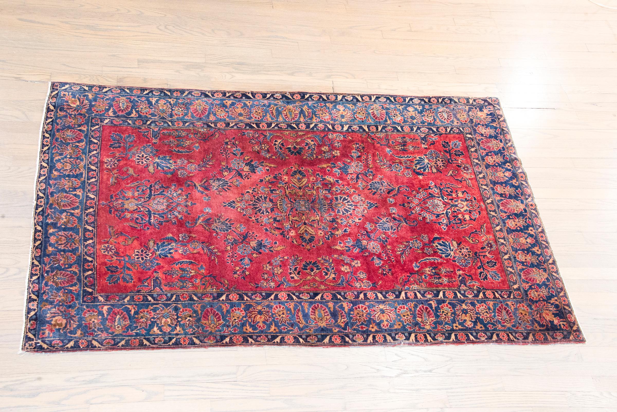Tappeto persiano Kashan dei primi del Novecento in vendita 10