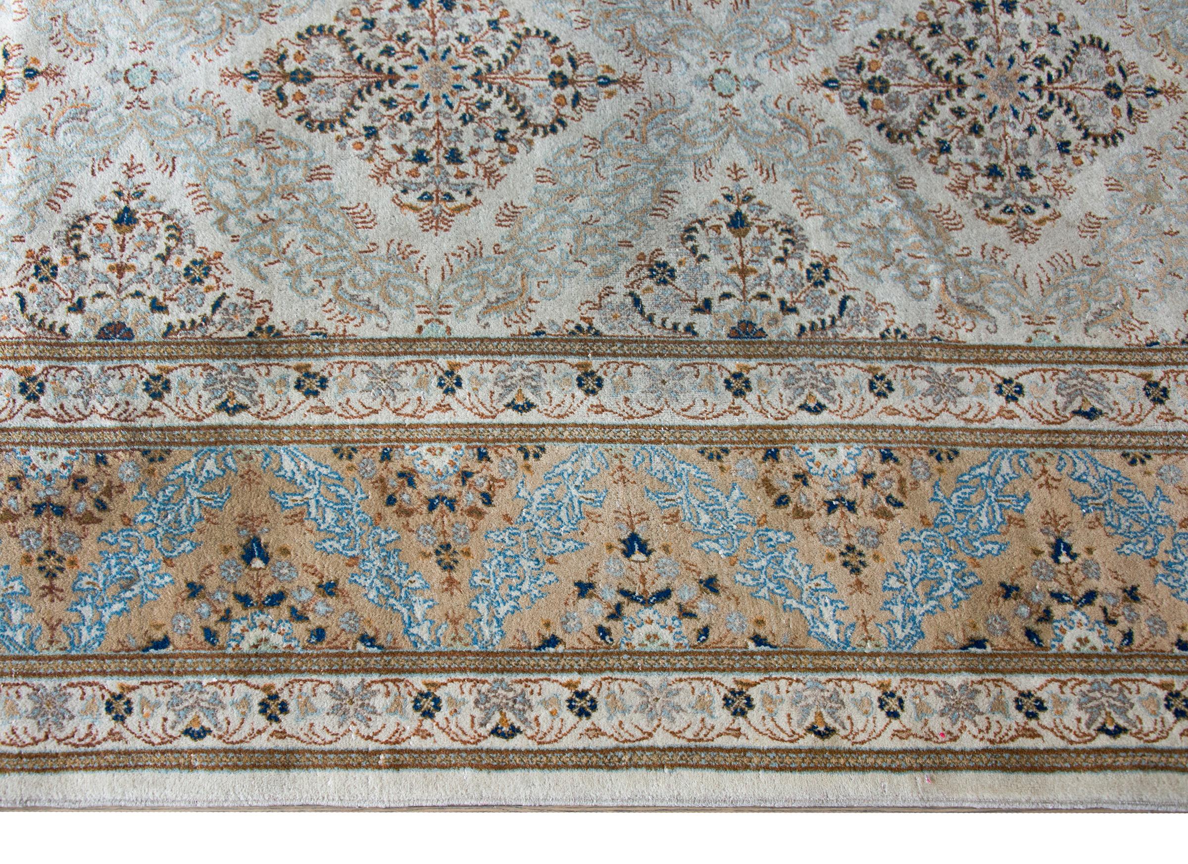 Alfombra persa kashan de principios del siglo XX Persa en venta