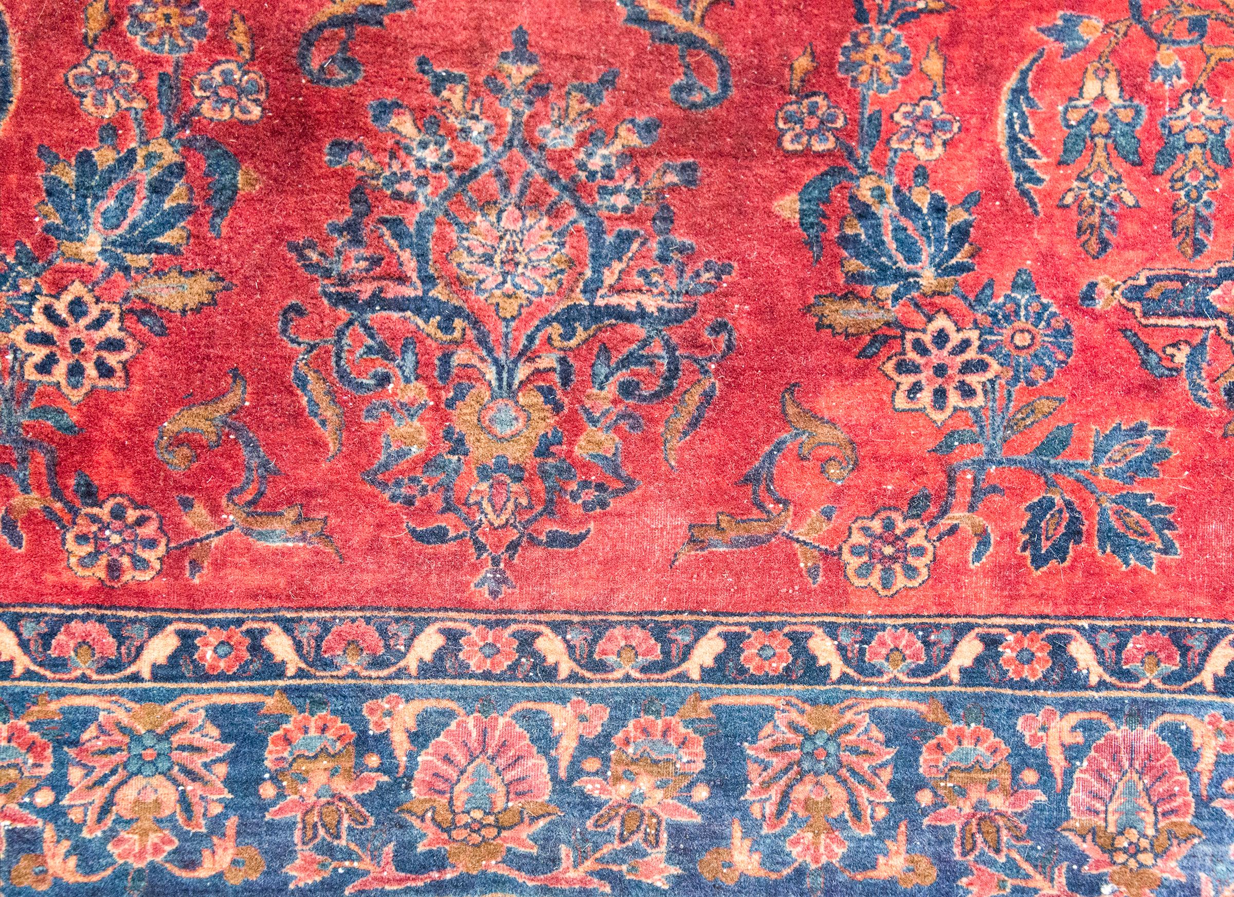 Tappeto persiano Kashan dei primi del Novecento in vendita 1