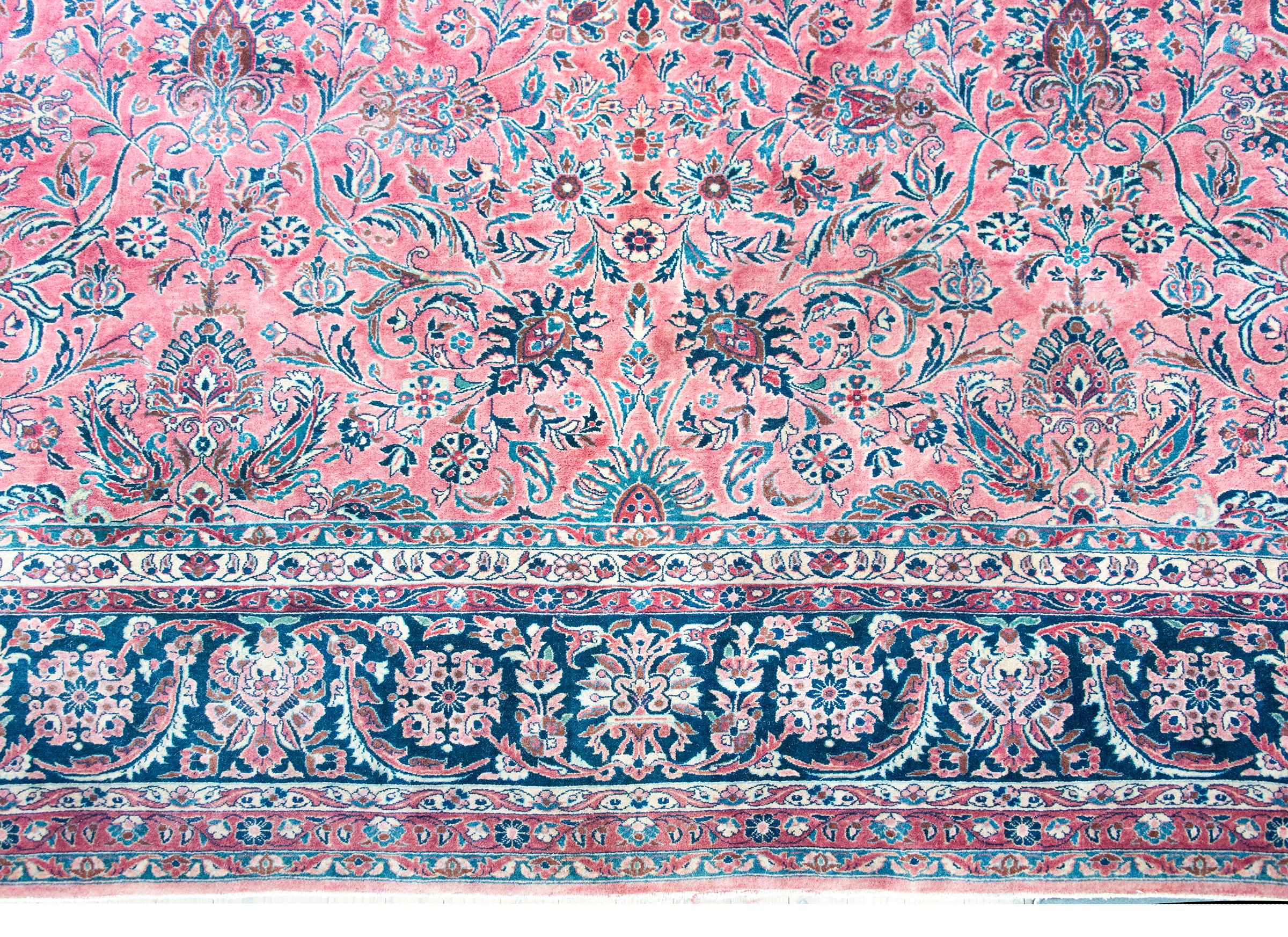 Tappeto persiano Kashan dei primi del Novecento in vendita 1