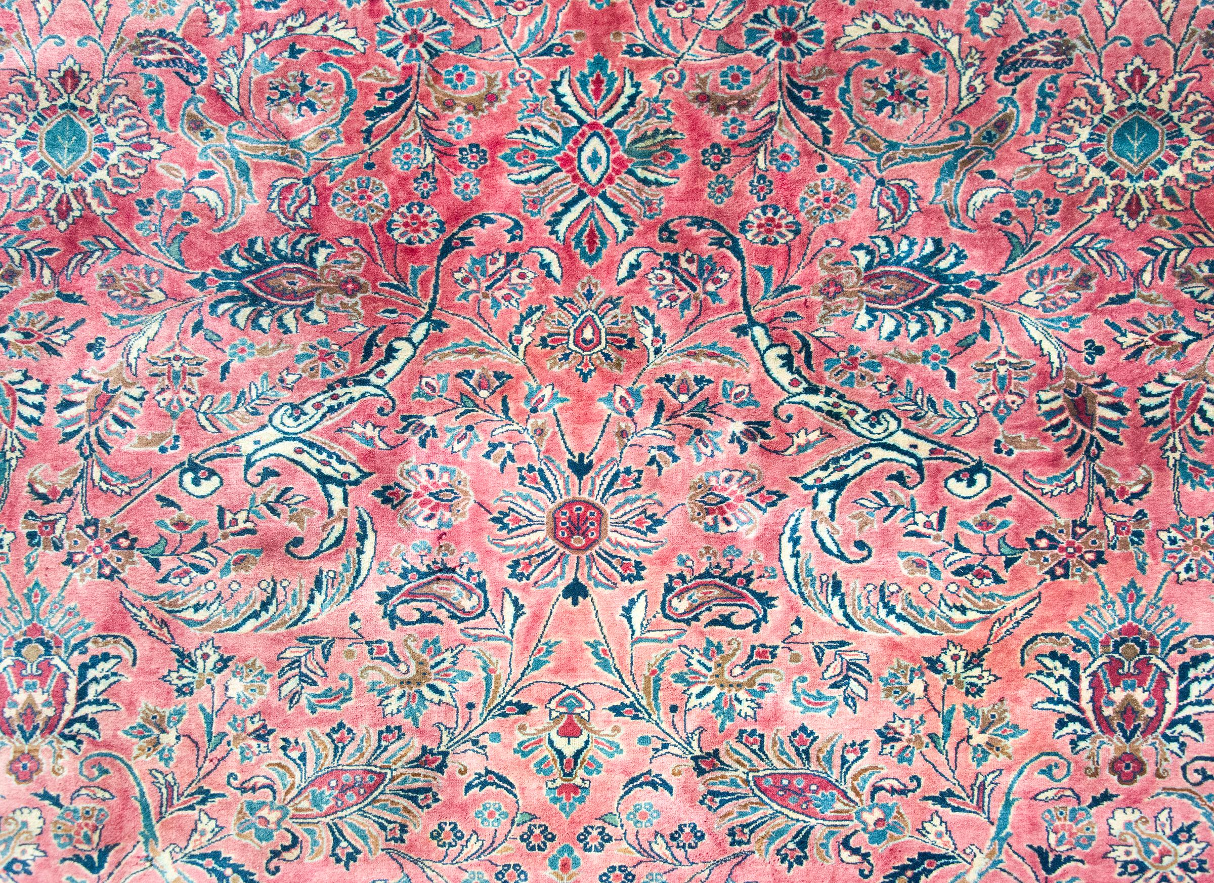 Tappeto persiano Kashan dei primi del Novecento in vendita 2