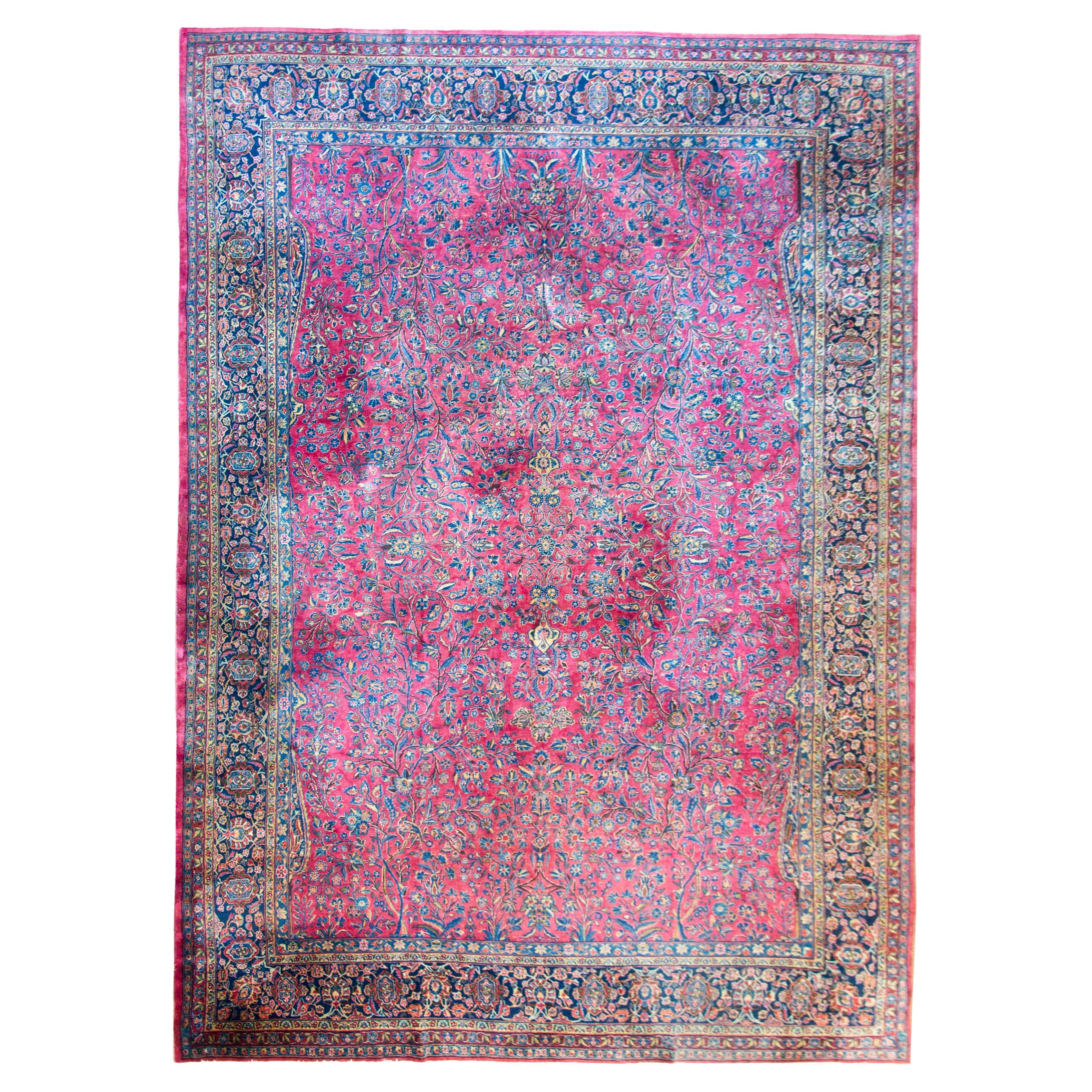 Persischer Kashan-Teppich des frühen 20. Jahrhunderts