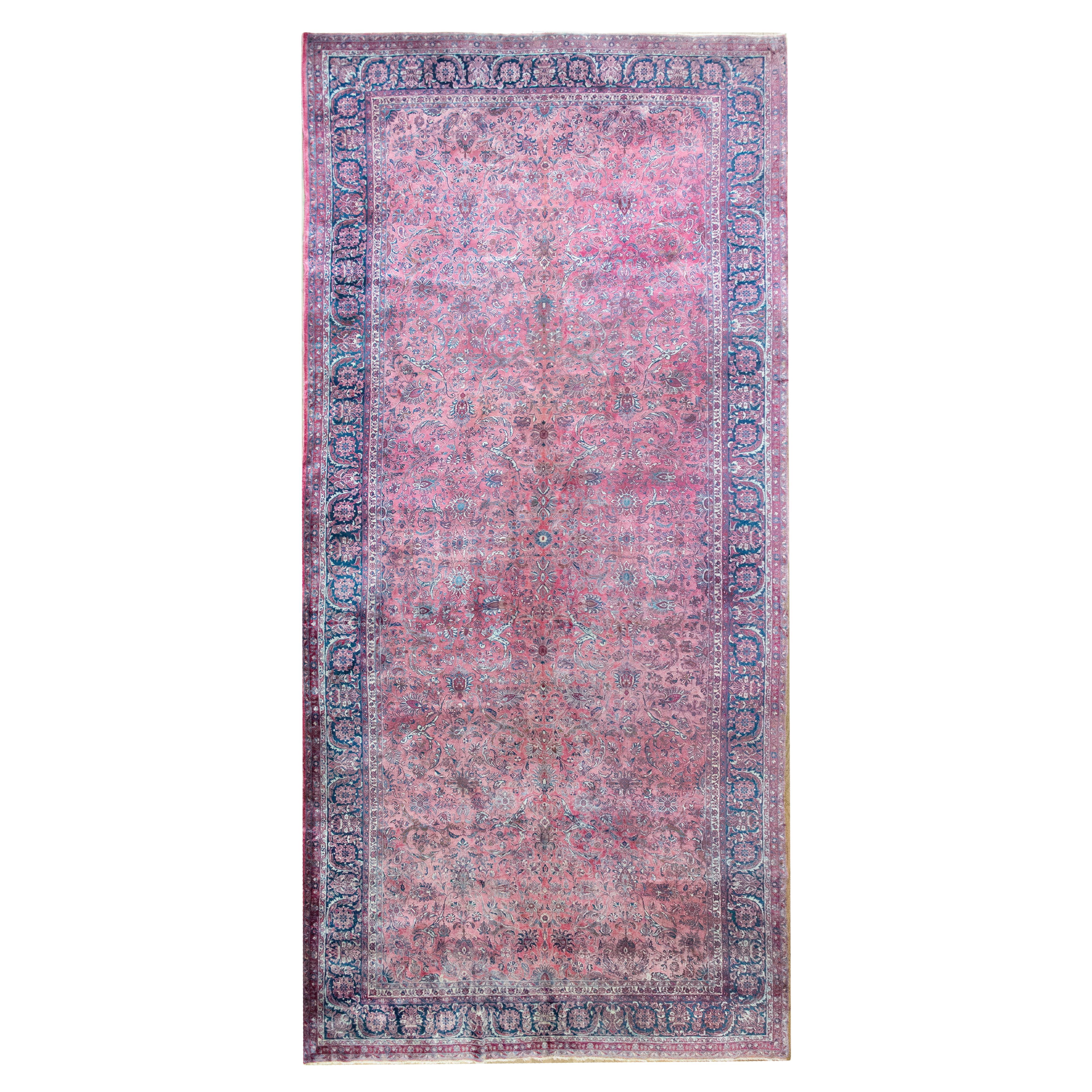 Persischer Kashan-Teppich des frühen 20. Jahrhunderts