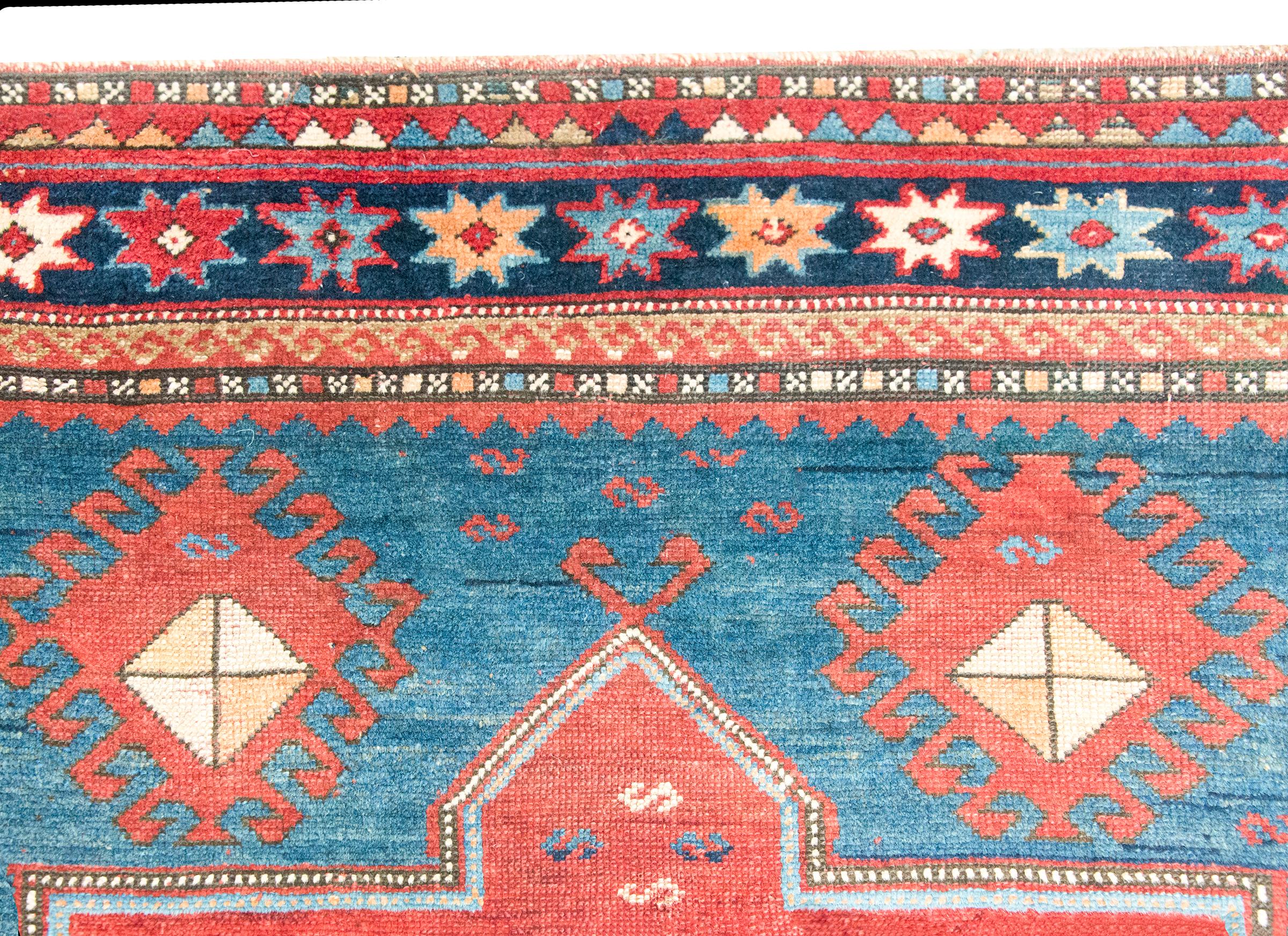 Tappeto persiano Kazak dei primi del Novecento in vendita 2