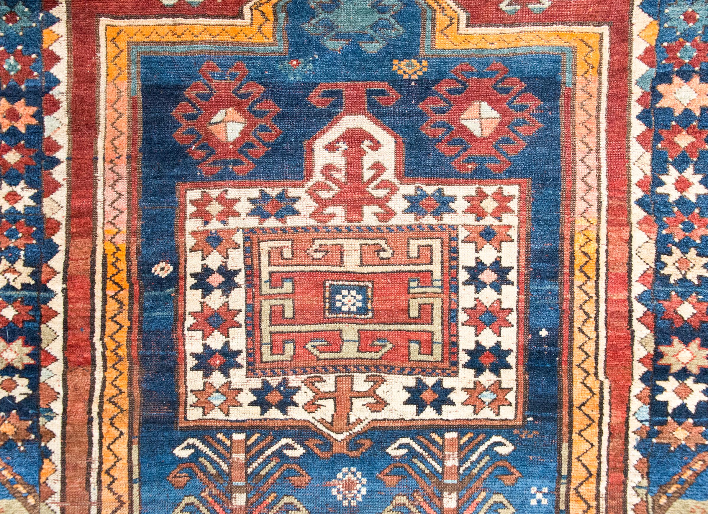 Tappeto persiano Kazak dei primi del Novecento in vendita 2