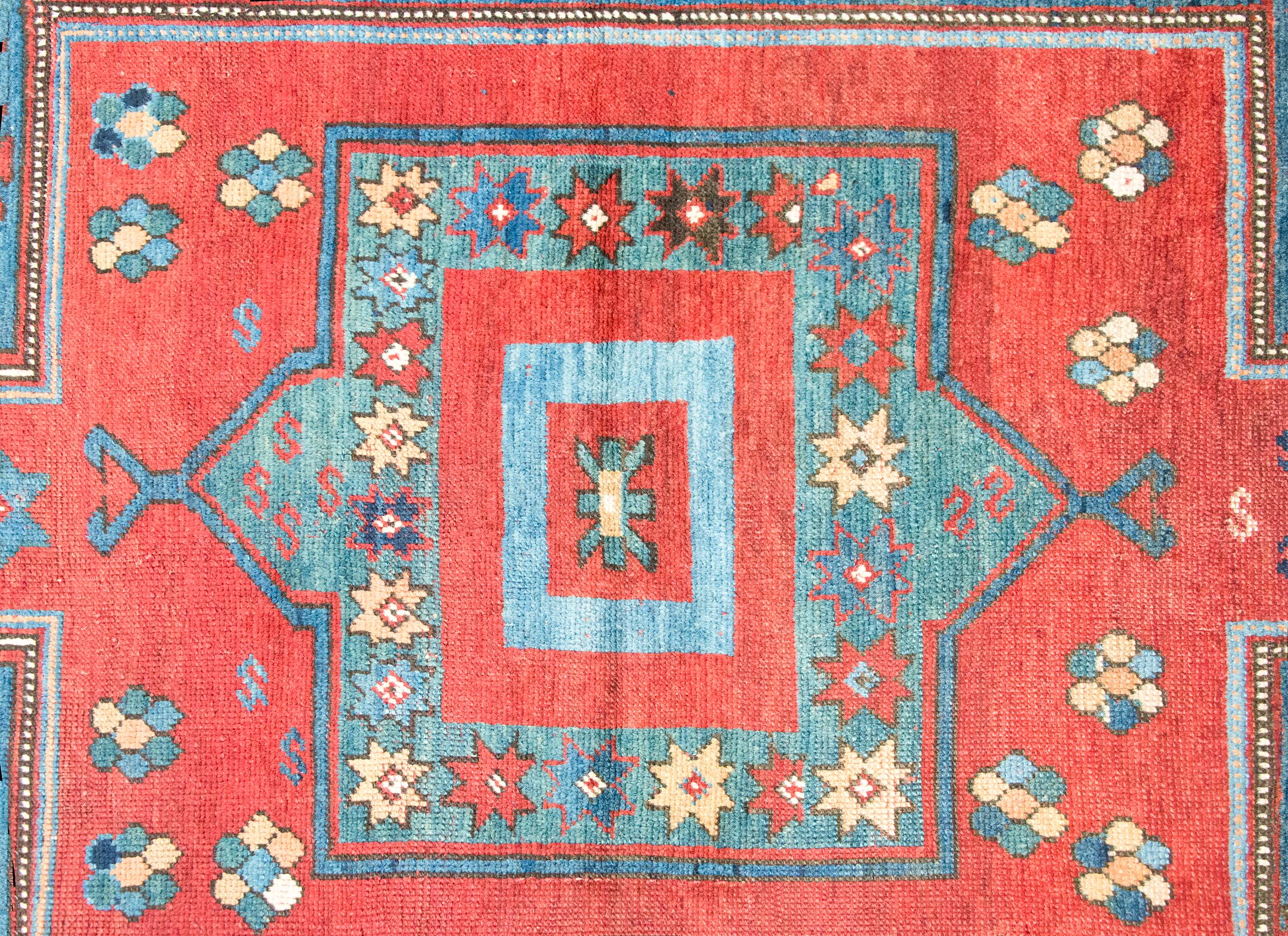 Tappeto persiano Kazak dei primi del Novecento in vendita 3