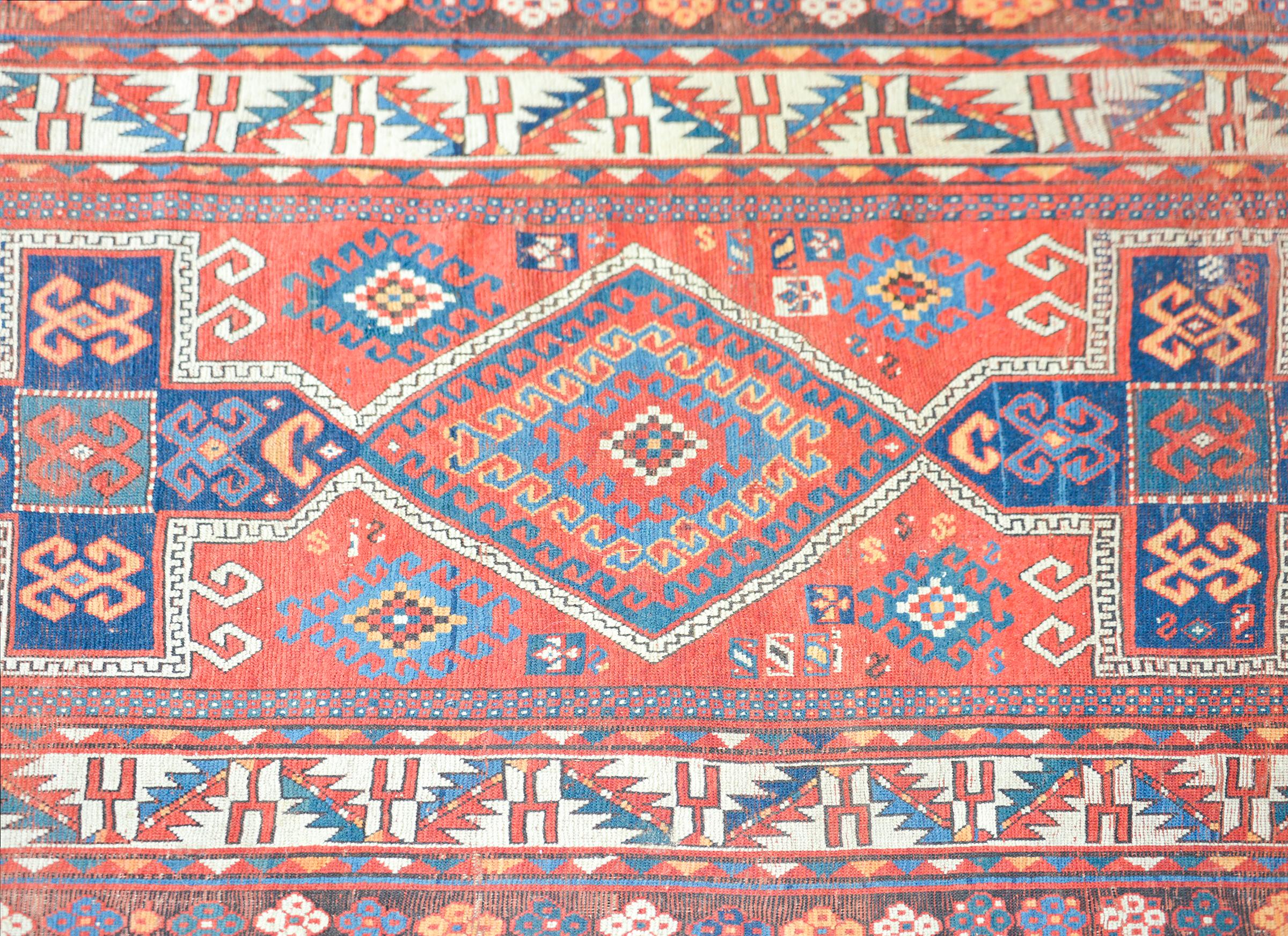 Azerbaijani Early 20th Century Persian Kazak Rug For Sale