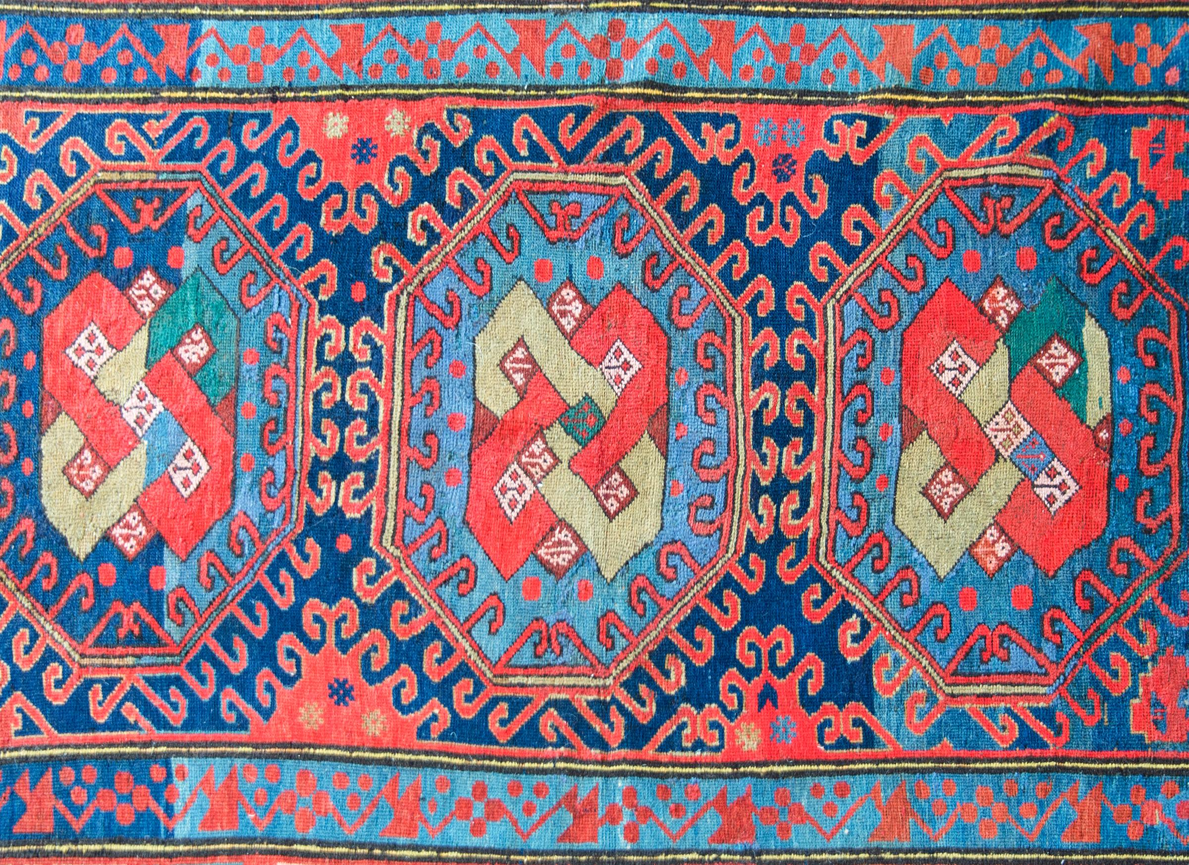 Azerbaijani Early 20th Century Persian Kazak Rug For Sale