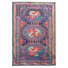 Antique Early 20th Century Persian Kazak Rug