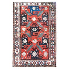 Tapis persan Kazak du début du 20e siècle