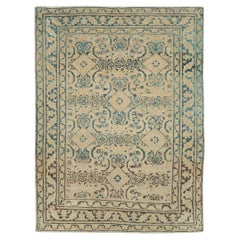 Early 20th Century Persian Khorassan Throw Rug