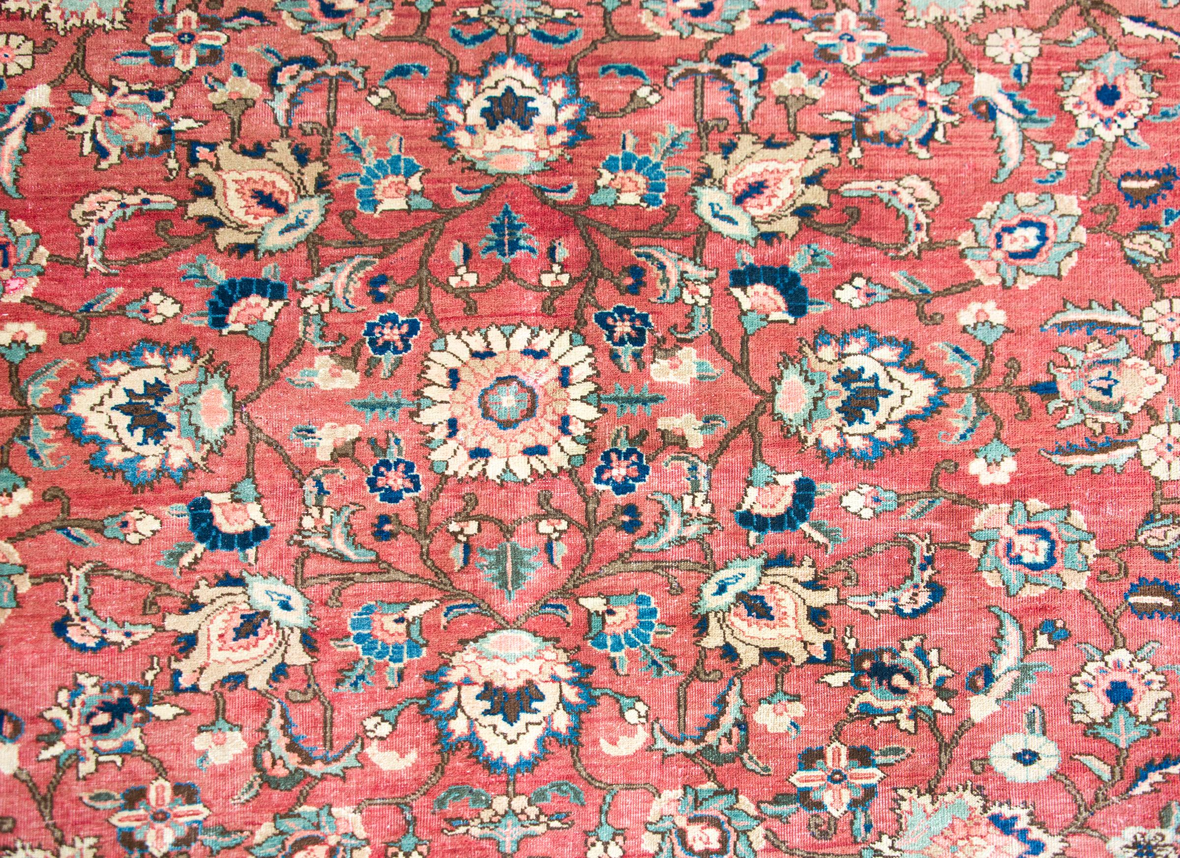 Early 20th Century Persian Khoy Rug For Sale 1