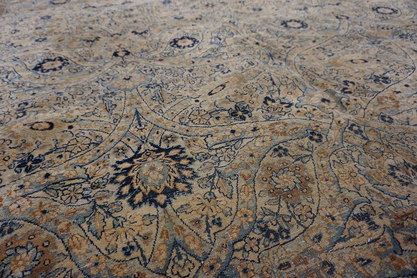 Wool Early 20th Century Persian Kirman Carpet ( 9' x 11'9