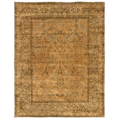 Persischer Kirman-botanischer Teppich des frühen 20. Jahrhunderts