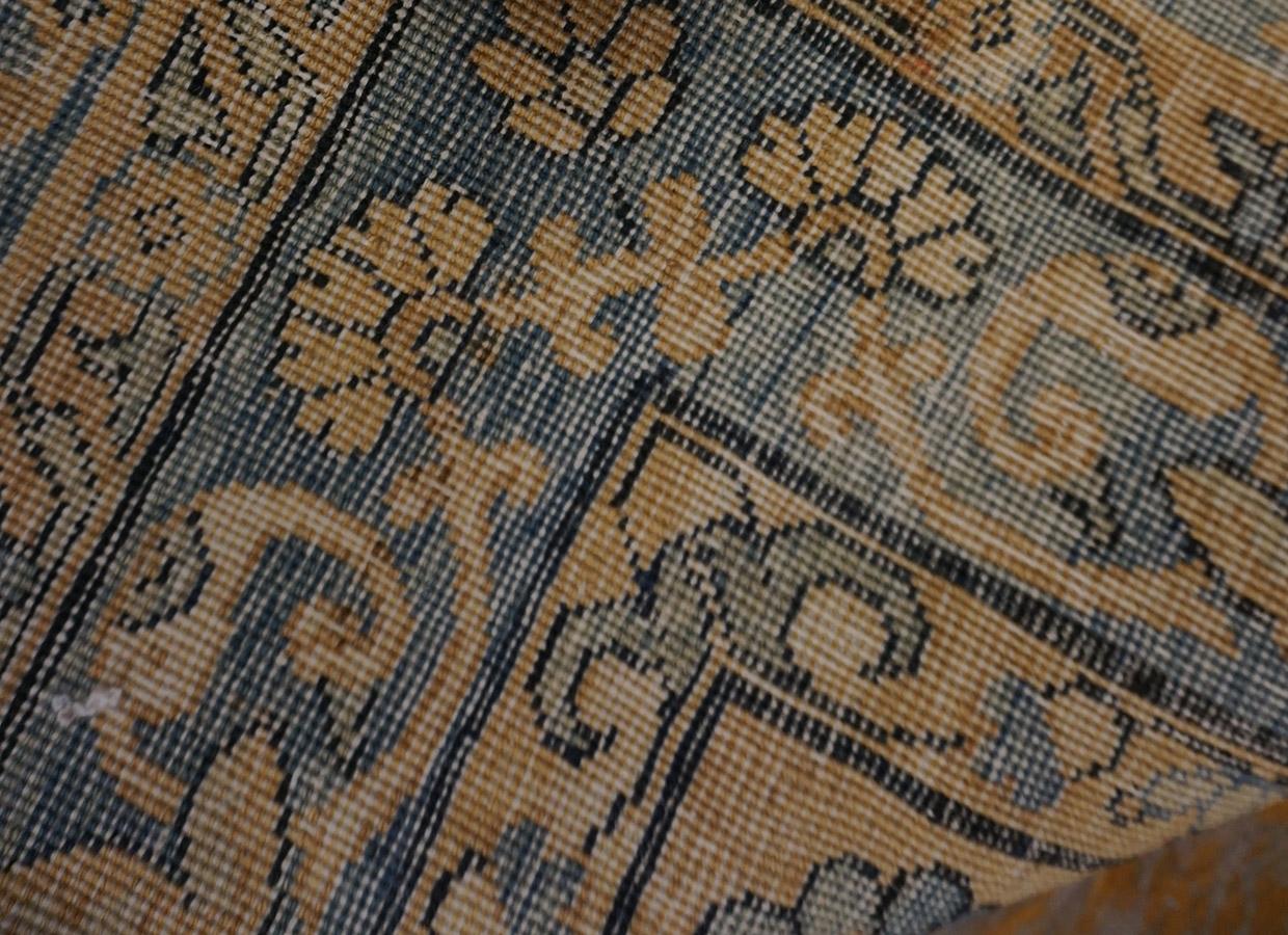 Early 20th Century Persian Kirman Lavar Carpet ( 9'9