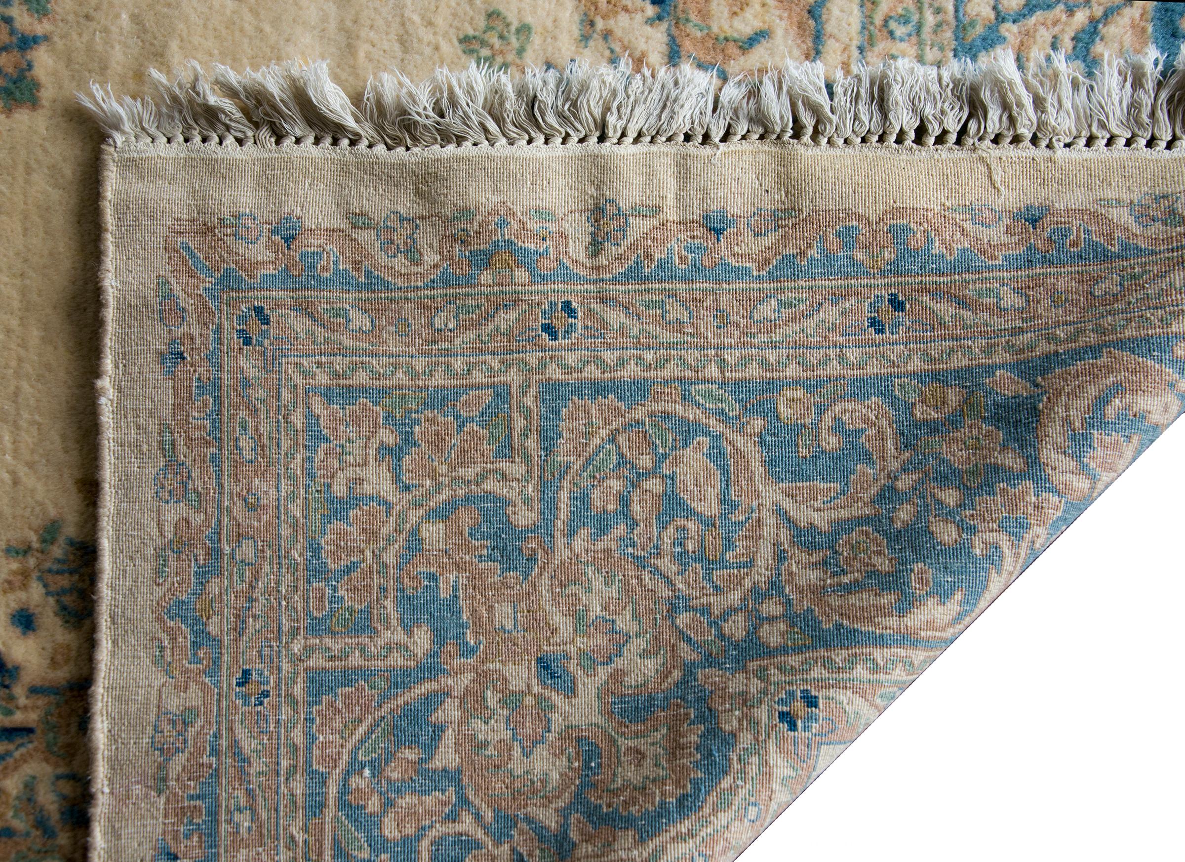 Tappeto persiano Kirman dei primi del Novecento in vendita 6
