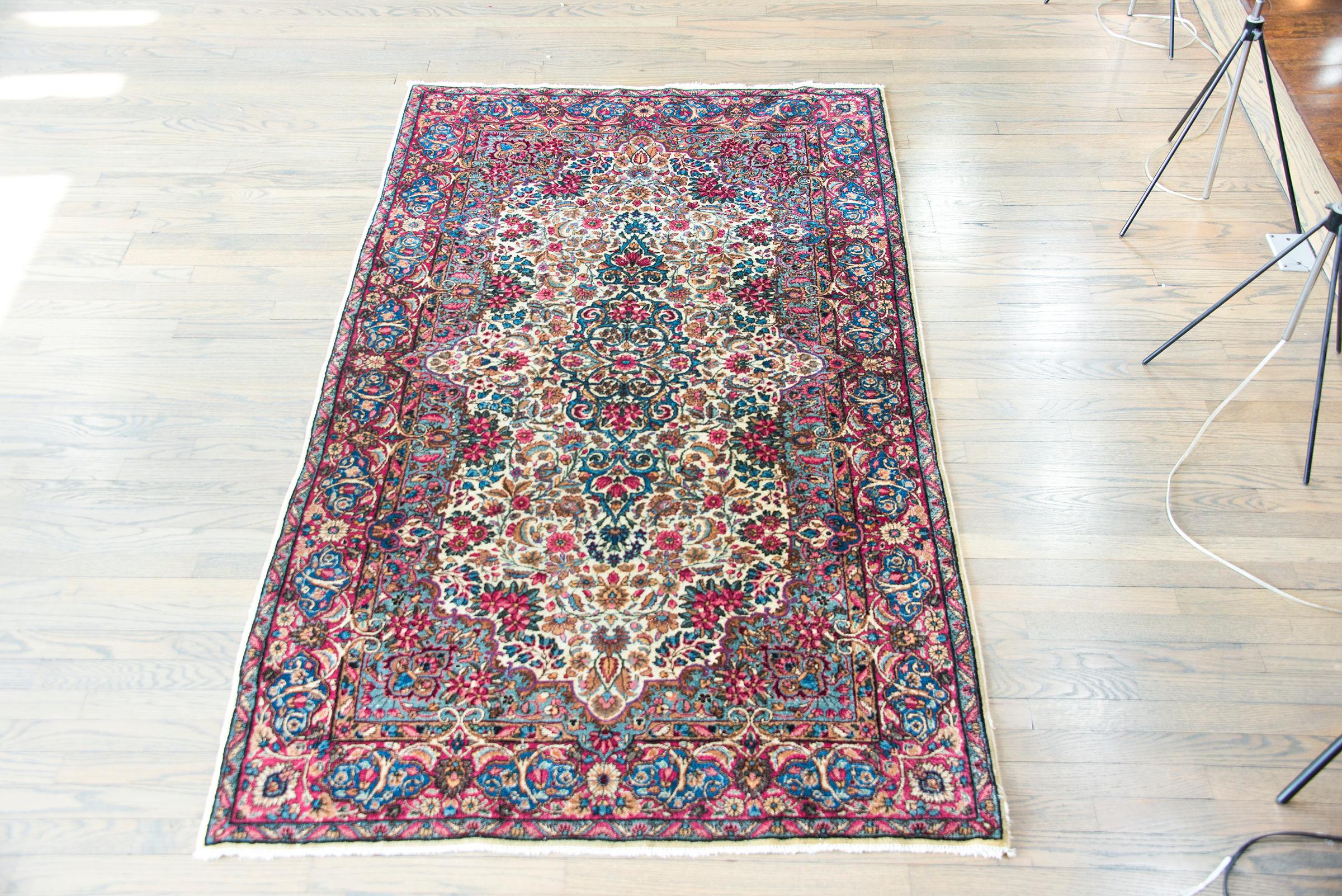 Persischer Kirman-Teppich aus dem frühen 20. im Angebot 10