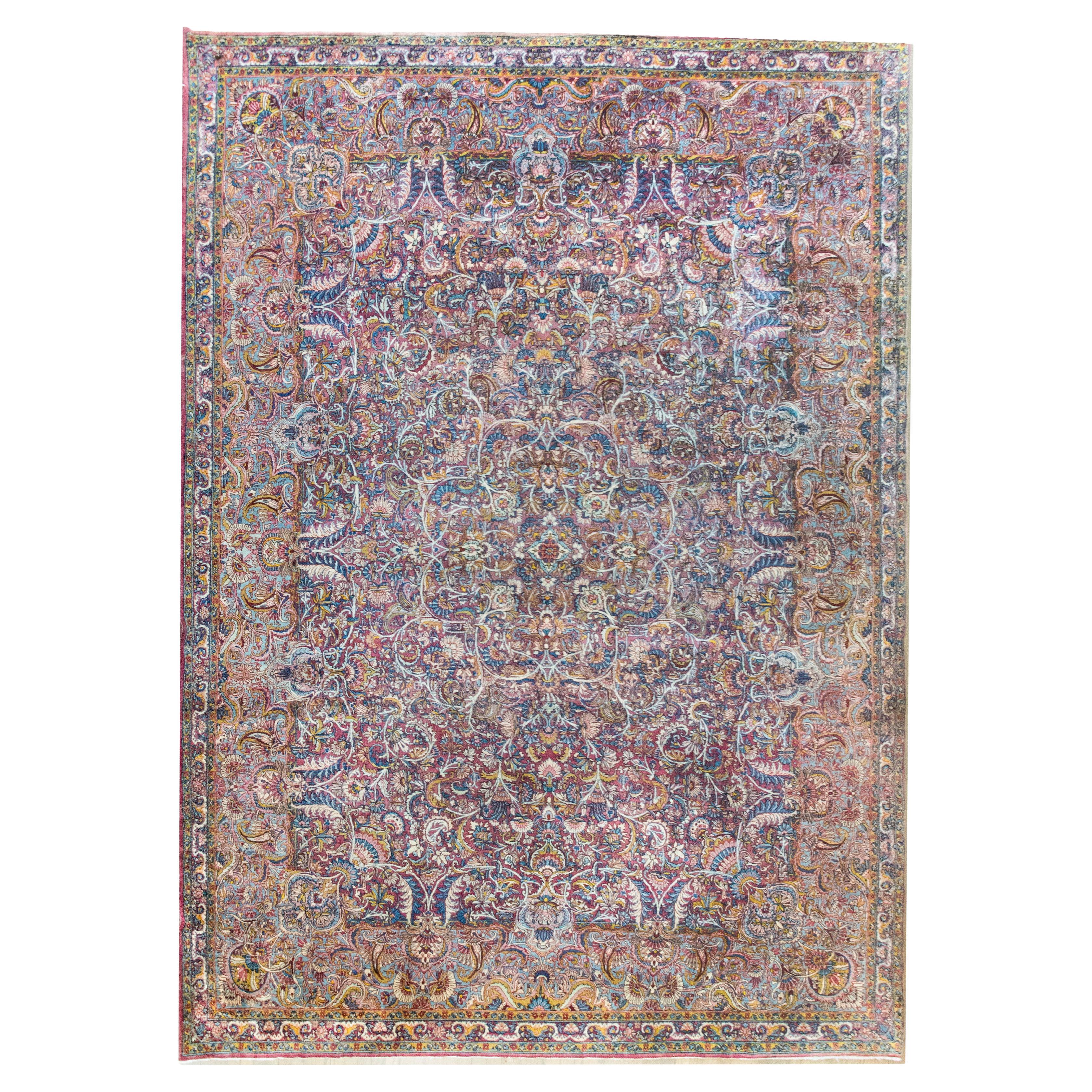 Early 20th Century Persian Kirman Rug