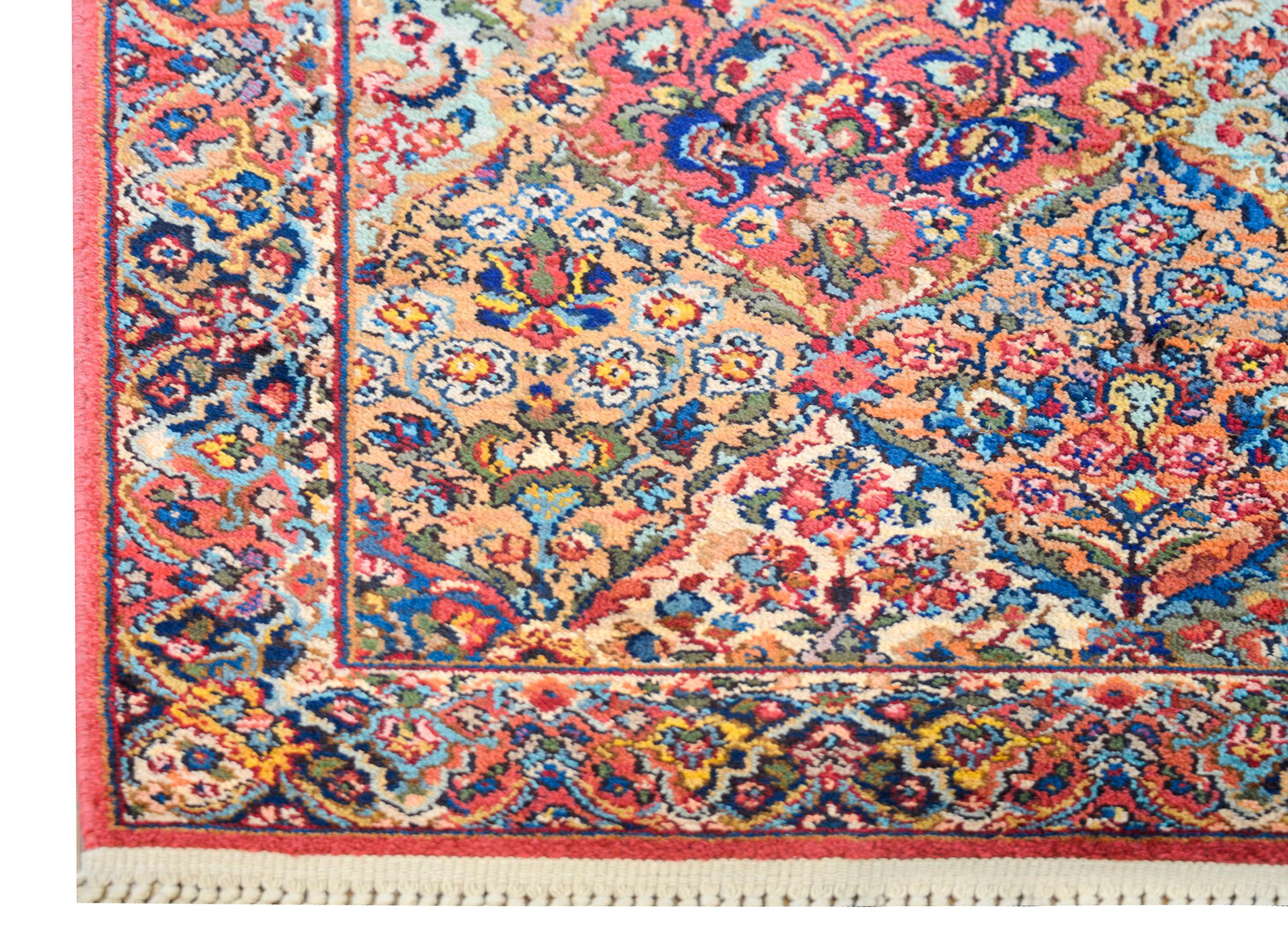 Early 20th Century Persian Kirman Runner For Sale 4