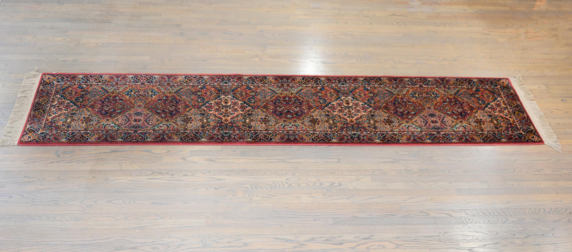 Early 20th Century Persian Kirman Runner For Sale 6