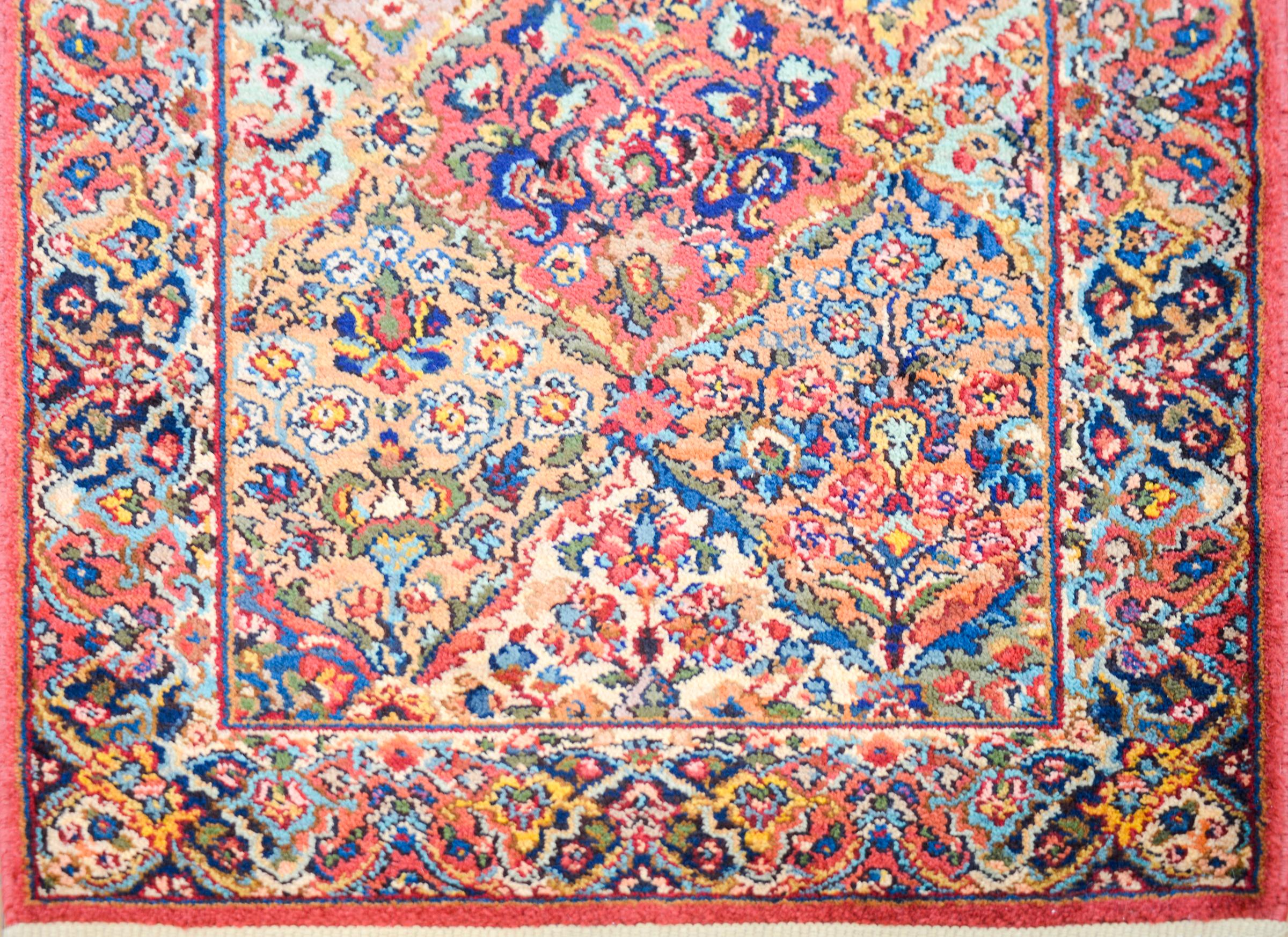 Mid-20th Century Early 20th Century Persian Kirman Runner For Sale