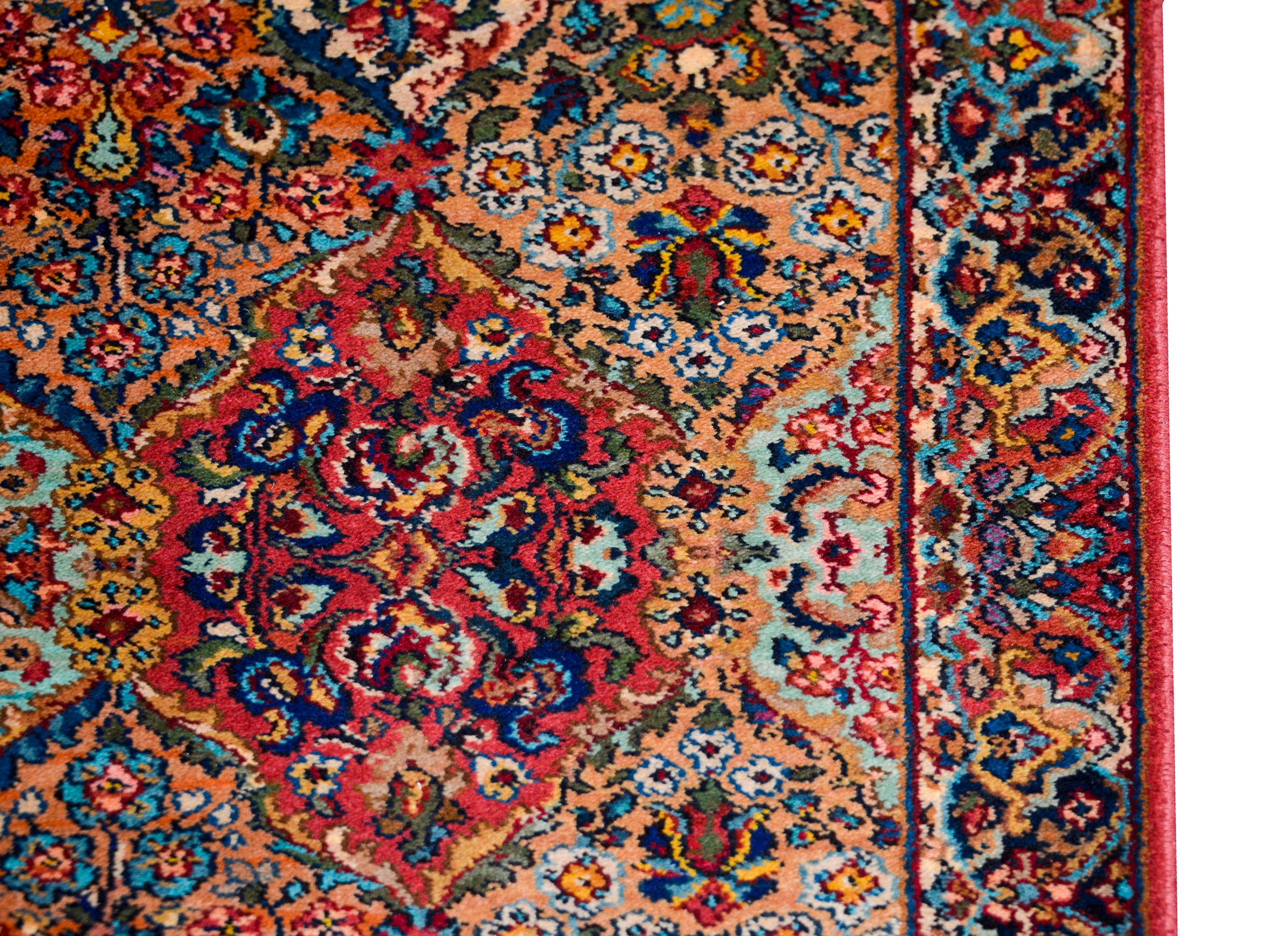 Early 20th Century Persian Kirman Runner For Sale 1