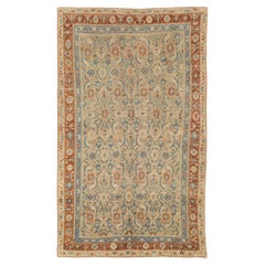 Early 20th Century Persian Kurd Bidjar Accent Rug
