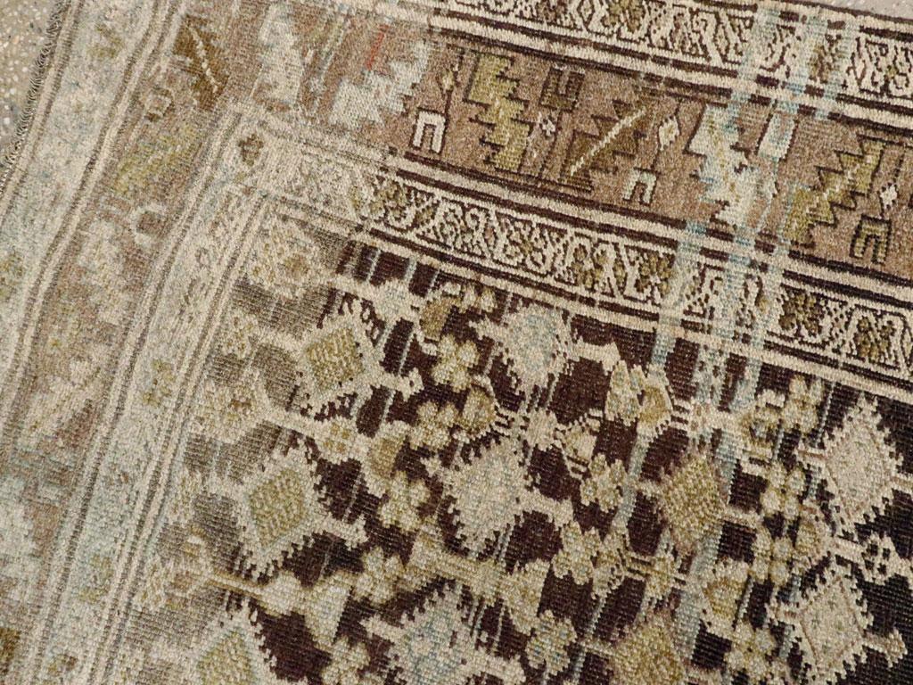 Perse Tapis d'appoint persan kurde du début du 20e siècle en vente