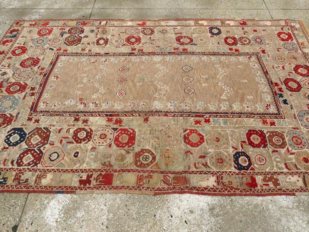 Persischer Kurdischer Akzentteppich des frühen 20. Jahrhunderts (Handgeknüpft) im Angebot