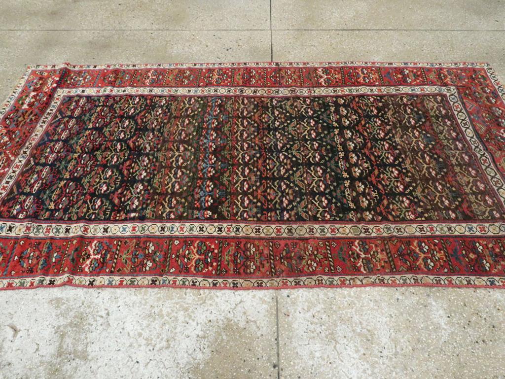 Persischer Kurdischer Akzentteppich des frühen 20. Jahrhunderts (Wolle) im Angebot