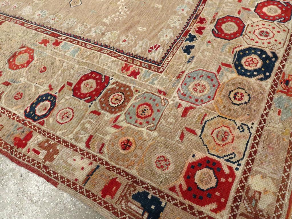 Persischer Kurdischer Akzentteppich des frühen 20. Jahrhunderts (Wolle) im Angebot