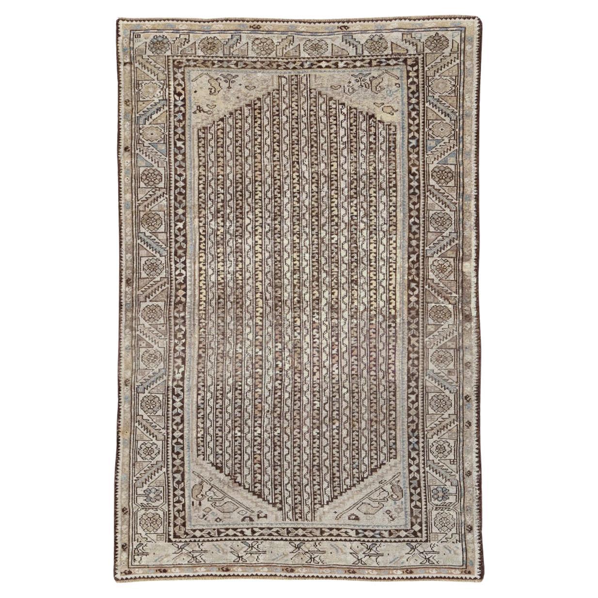 Early 20th Century Persian Kurdish Accent Rug