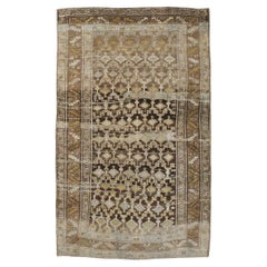 Antique Early 20th Century Persian Kurdish Accent Rug