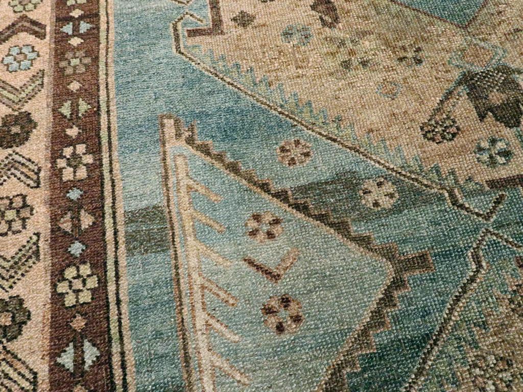 Persischer Kurdischer Bidjar-Akzentteppich des frühen 20. Jahrhunderts (Stammeskunst) im Angebot