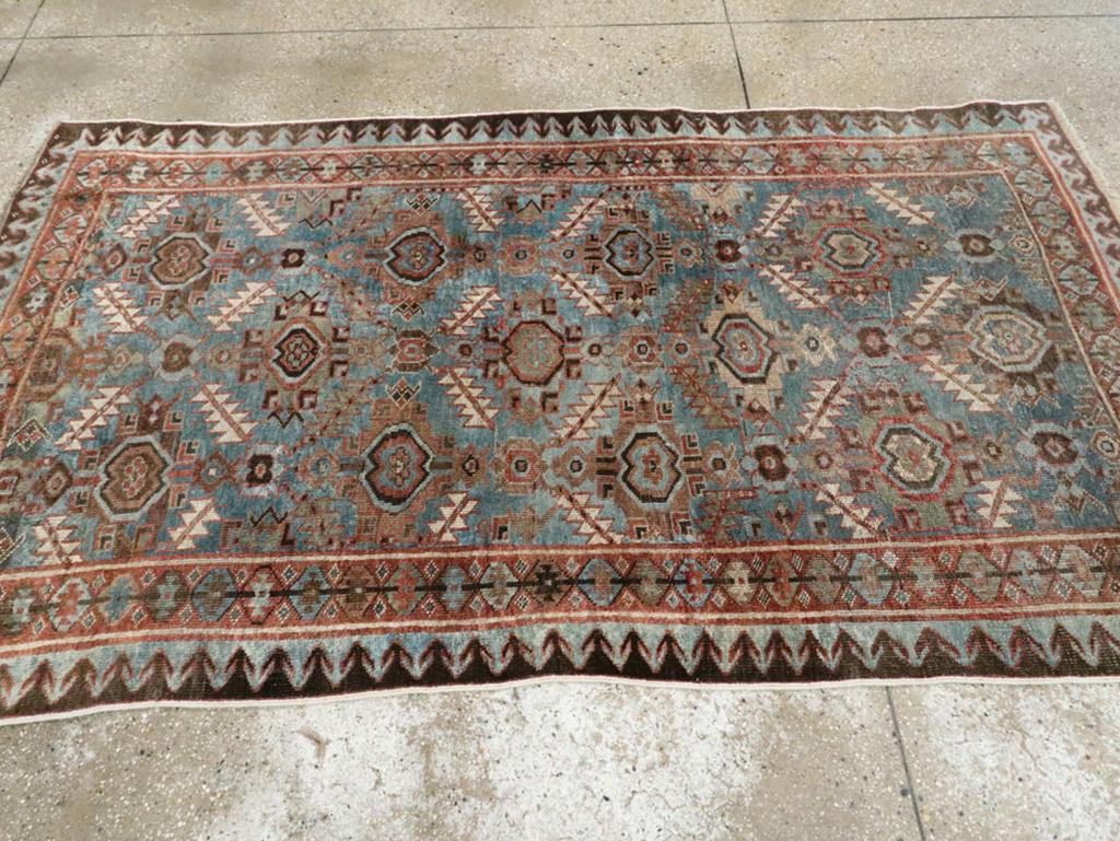 Persischer Kurdischer Bidjar-Akzentteppich des frühen 20. Jahrhunderts im Angebot 1