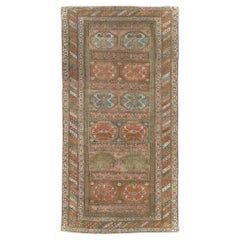 Tapis d'appoint persan kurde Bidjar du début du 20e siècle