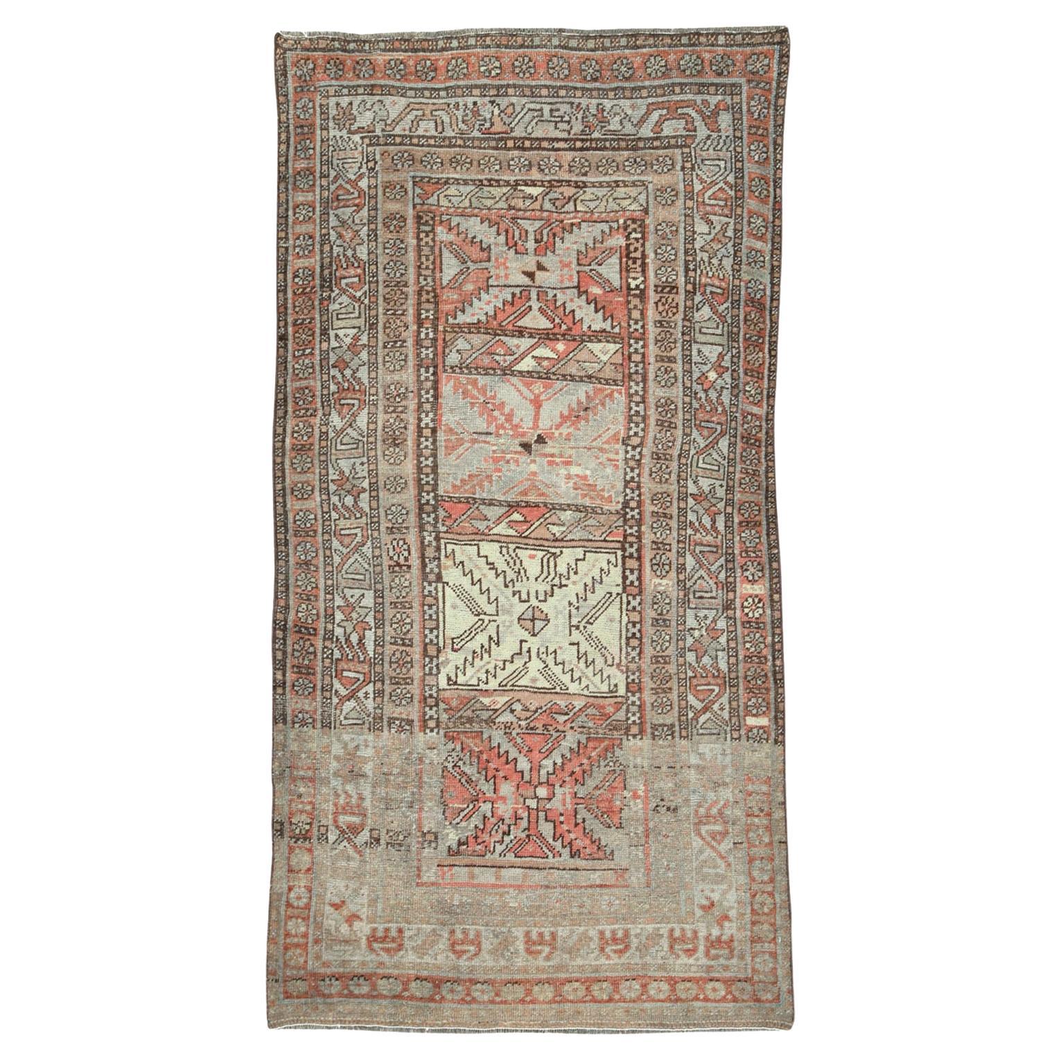 Persischer Kurdischer Bidjar-Akzentteppich des frühen 20. Jahrhunderts im Angebot