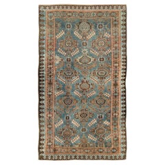 Early 20th Century Persian Kurdish Bidjar Accent Rug
