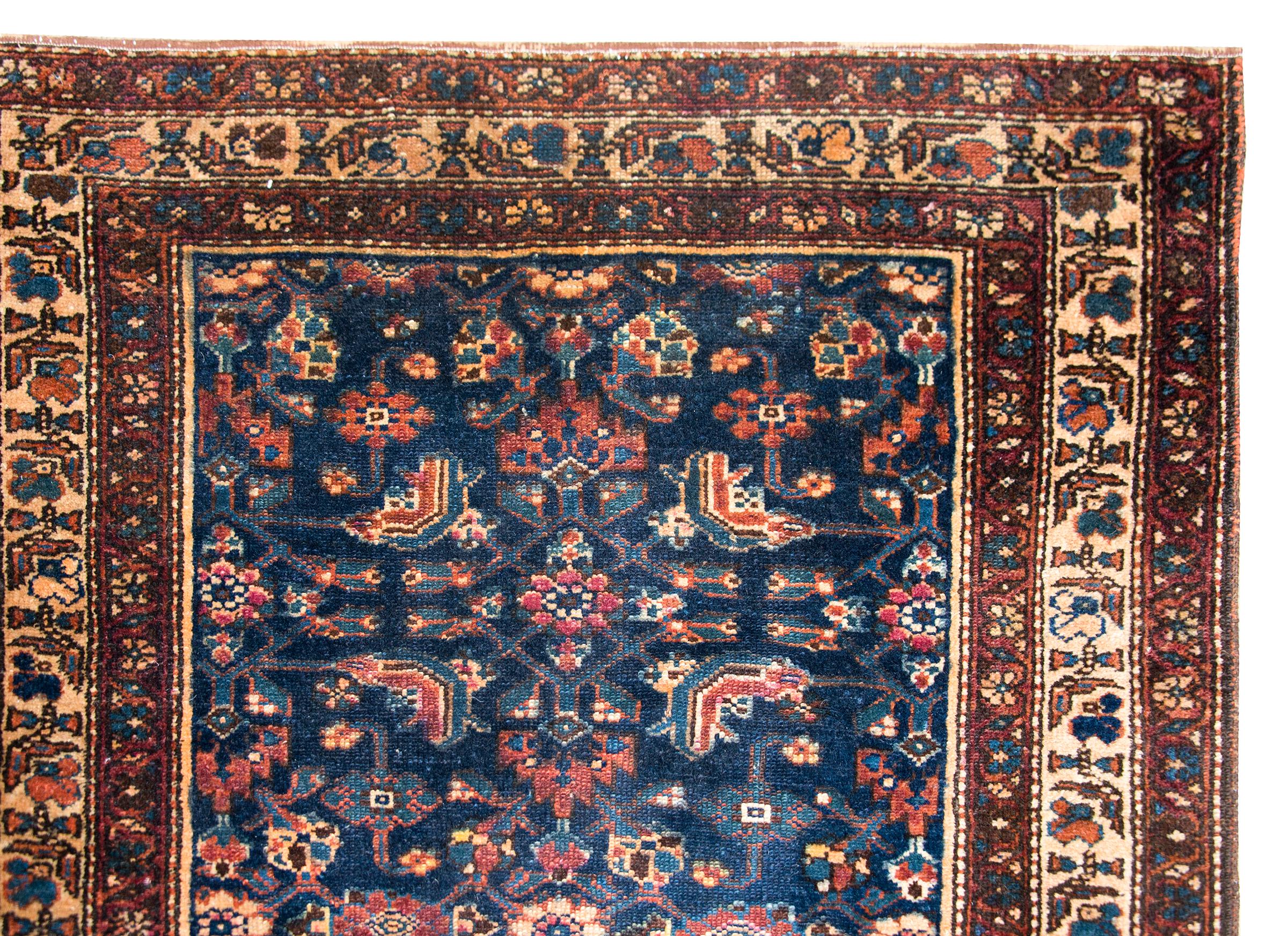 Early 20th Century Persian Kurdish Rug For Sale 4