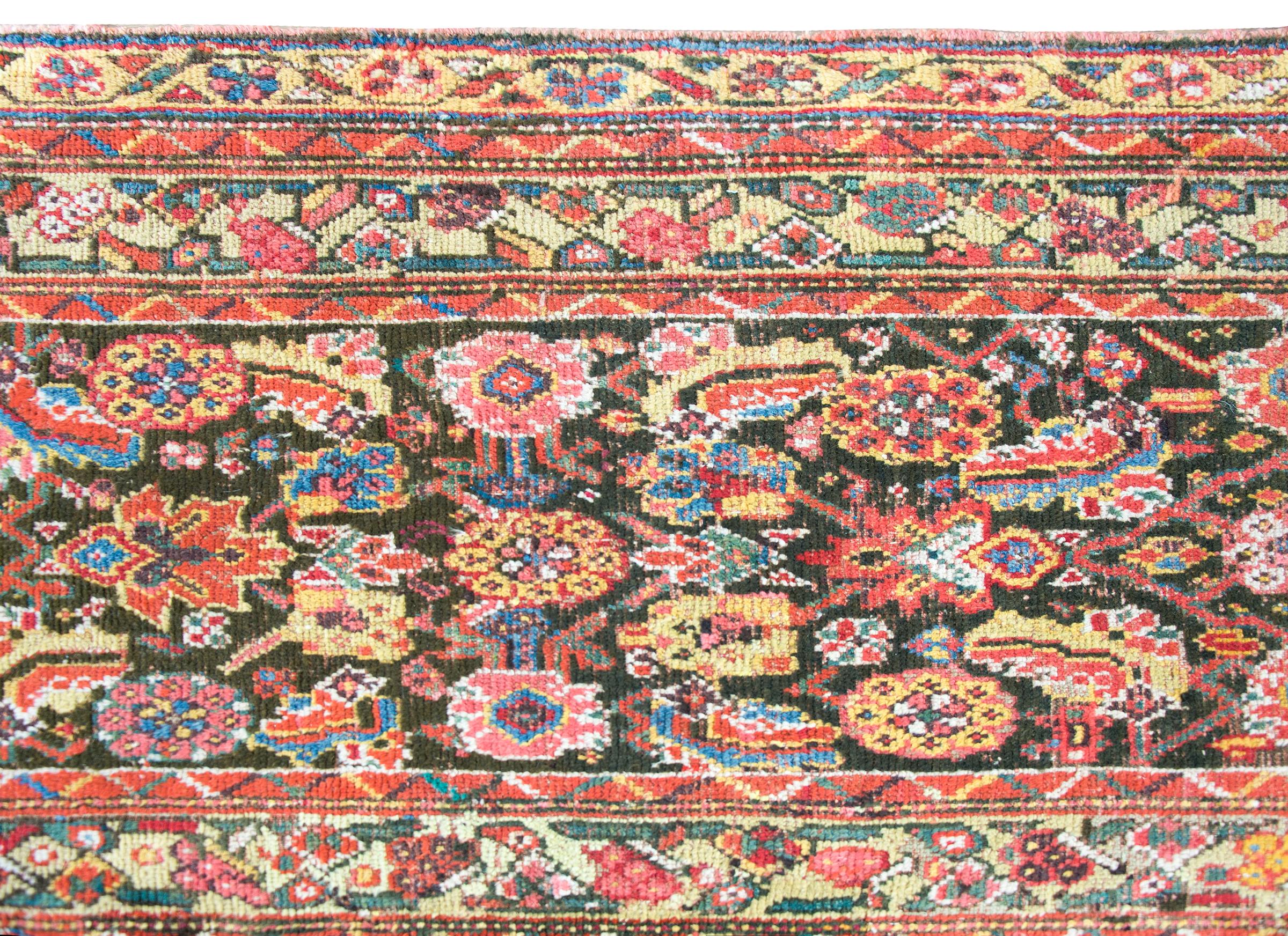 Tribal Early 20th Century Persian Kurdish Rug For Sale