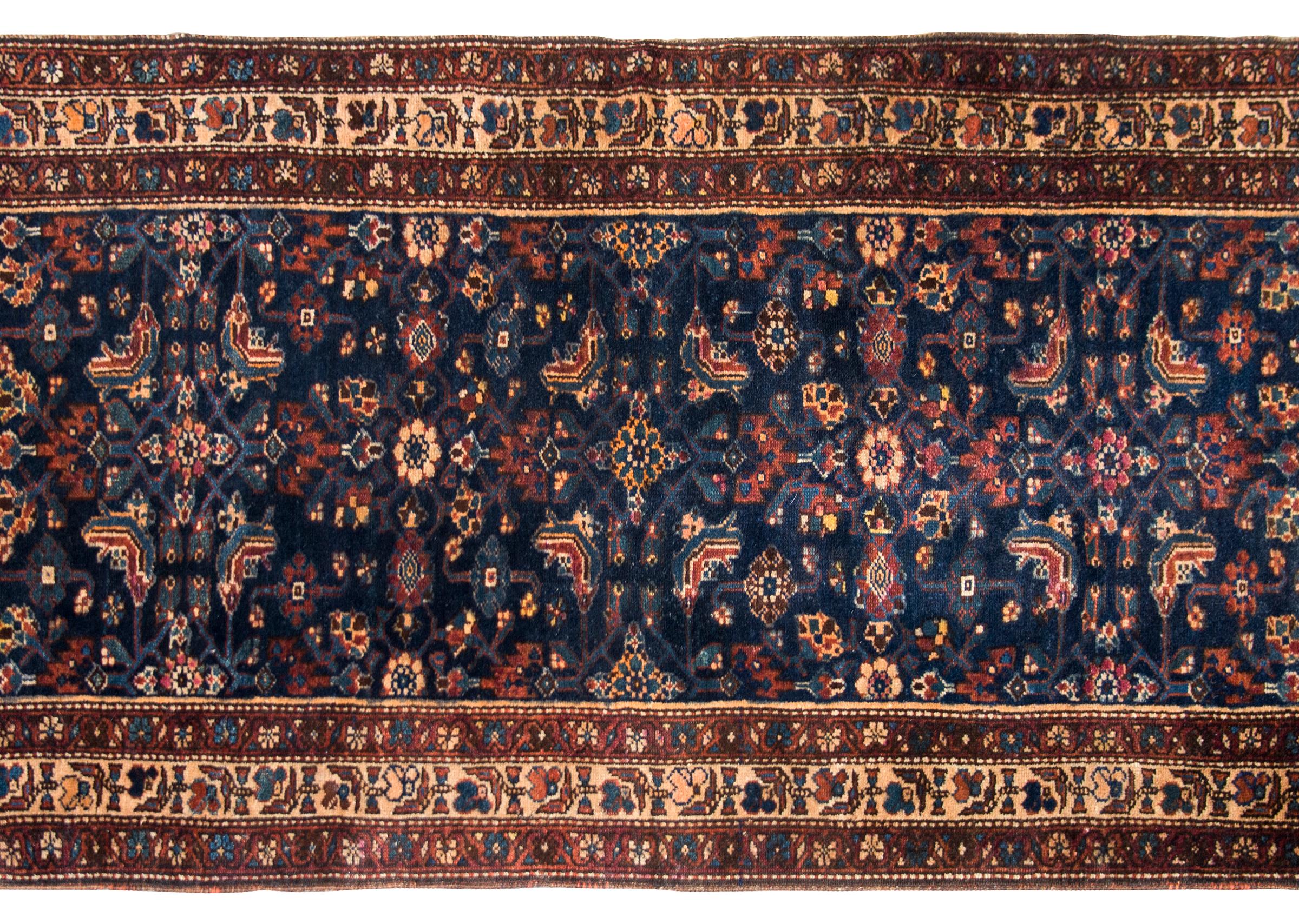 Tribal Early 20th Century Persian Kurdish Rug For Sale