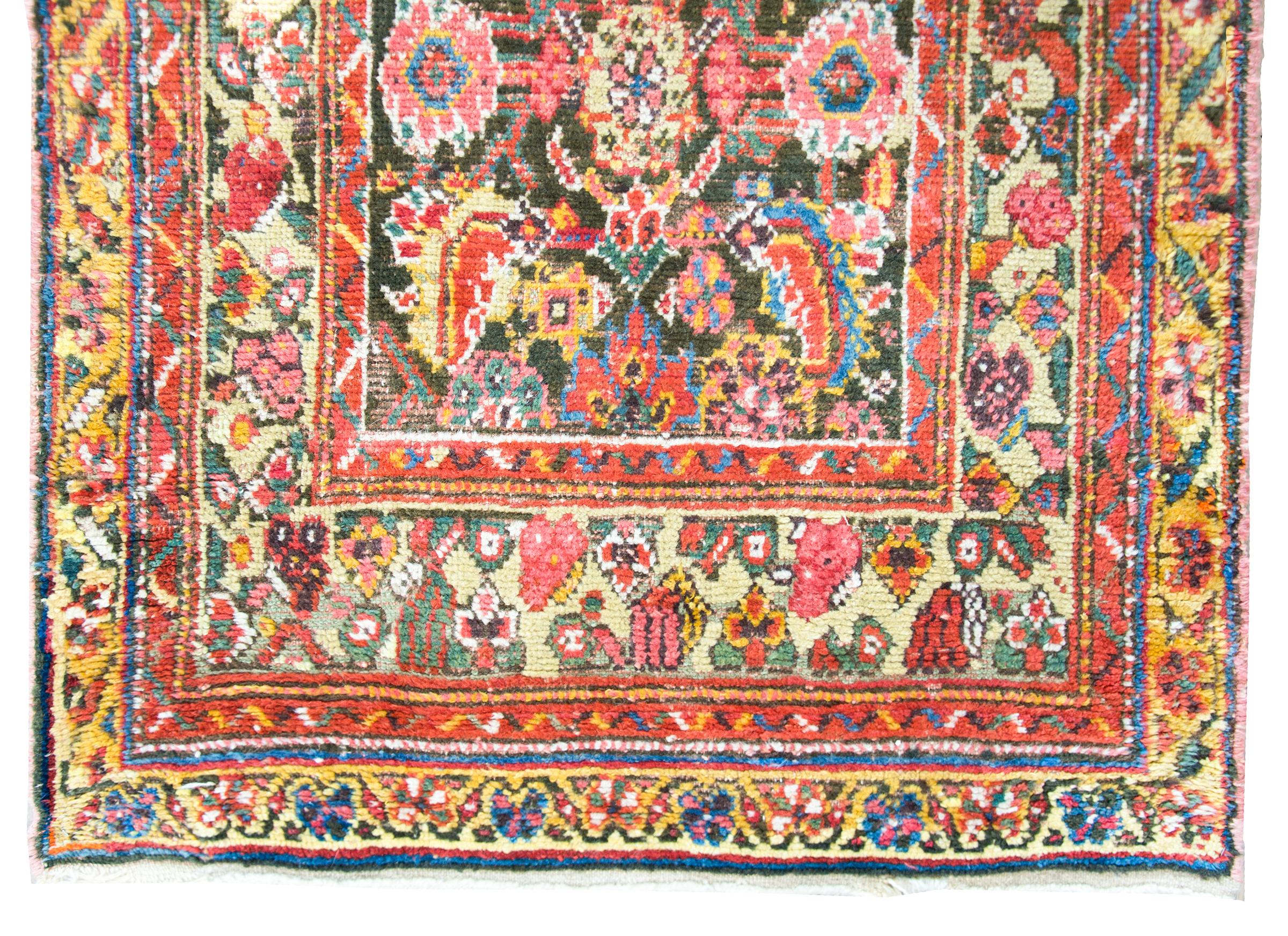 Early 20th Century Persian Kurdish Rug For Sale 1