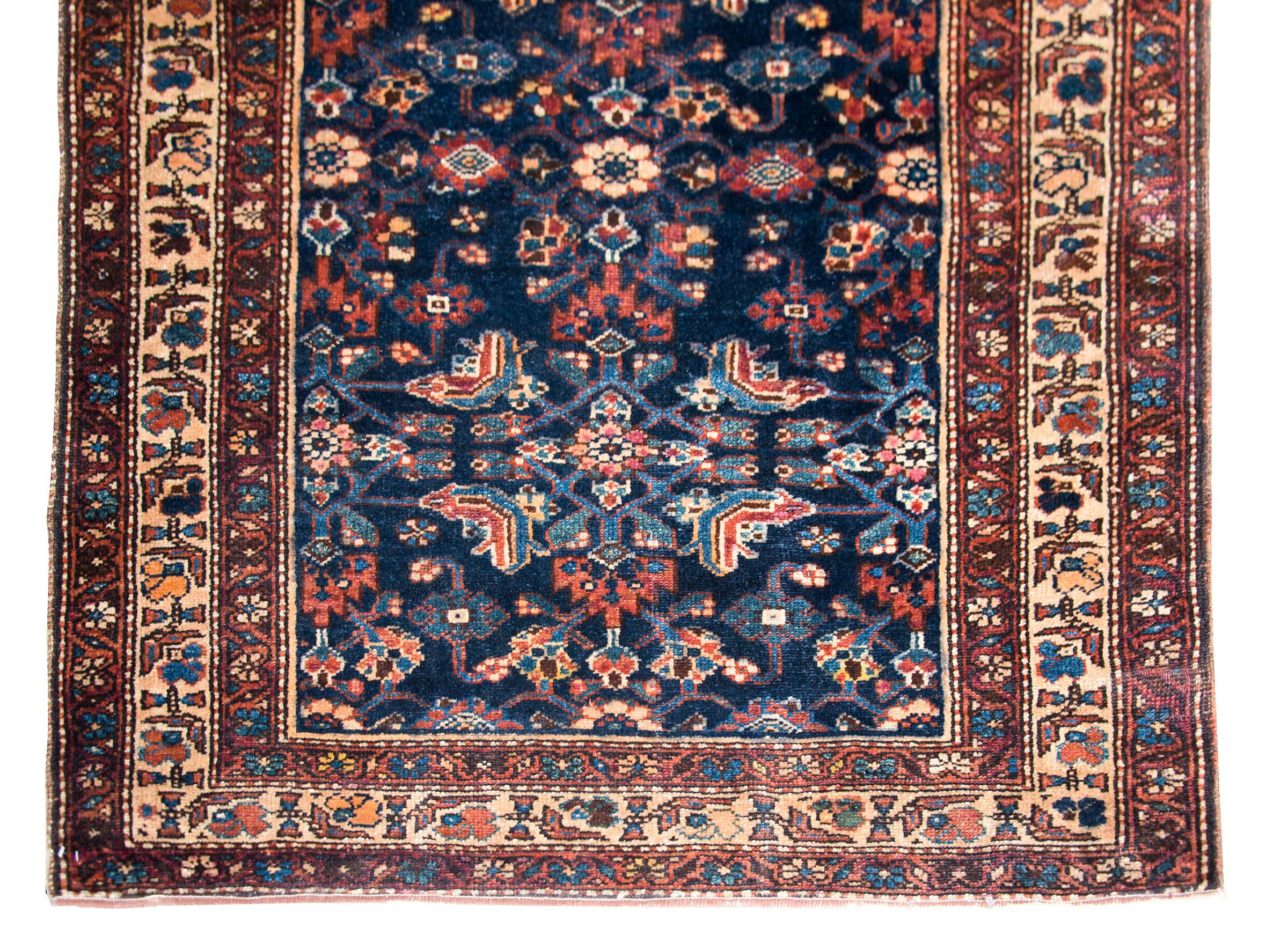 Early 20th Century Persian Kurdish Rug For Sale 2