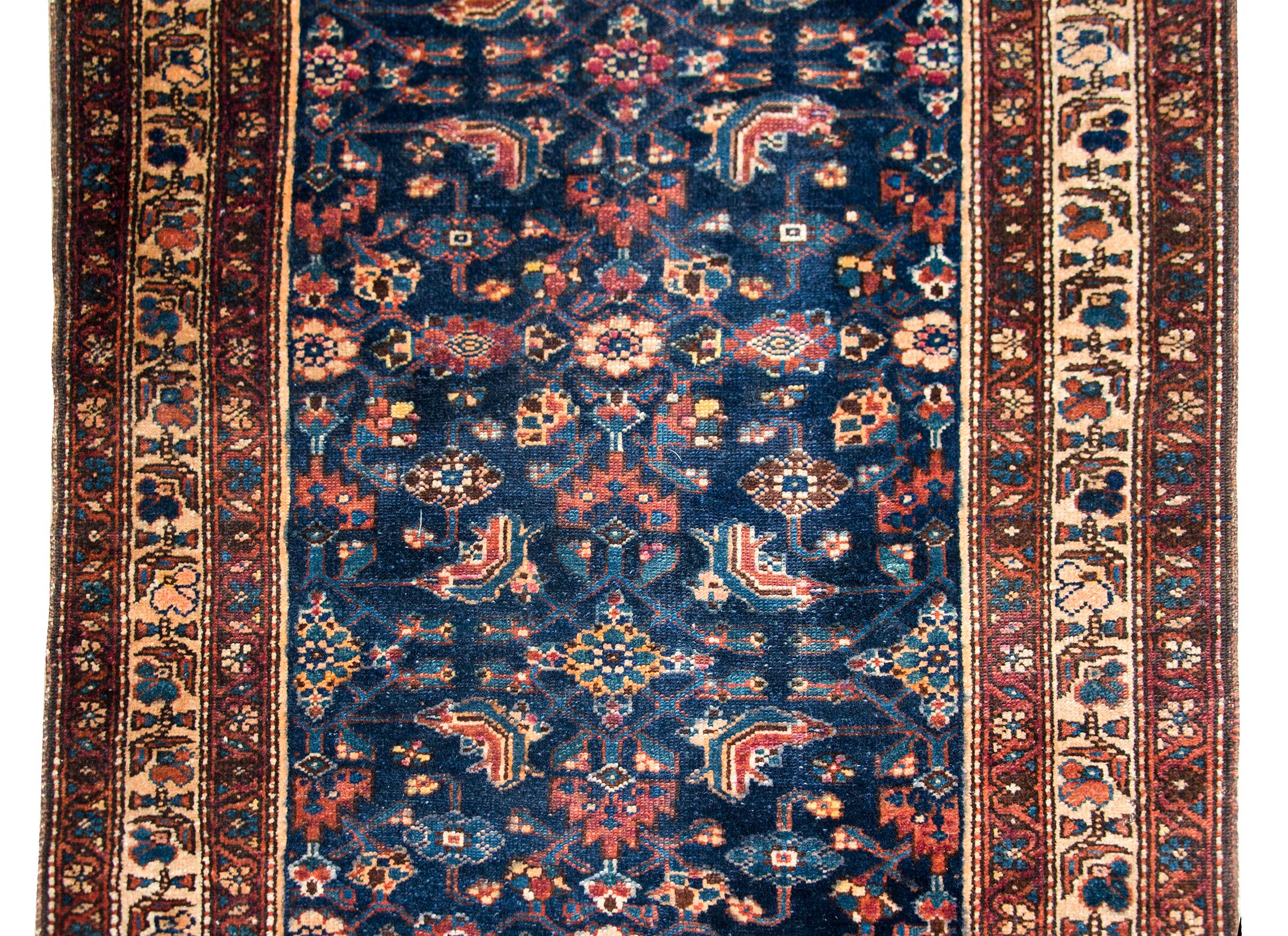 Early 20th Century Persian Kurdish Rug For Sale 3