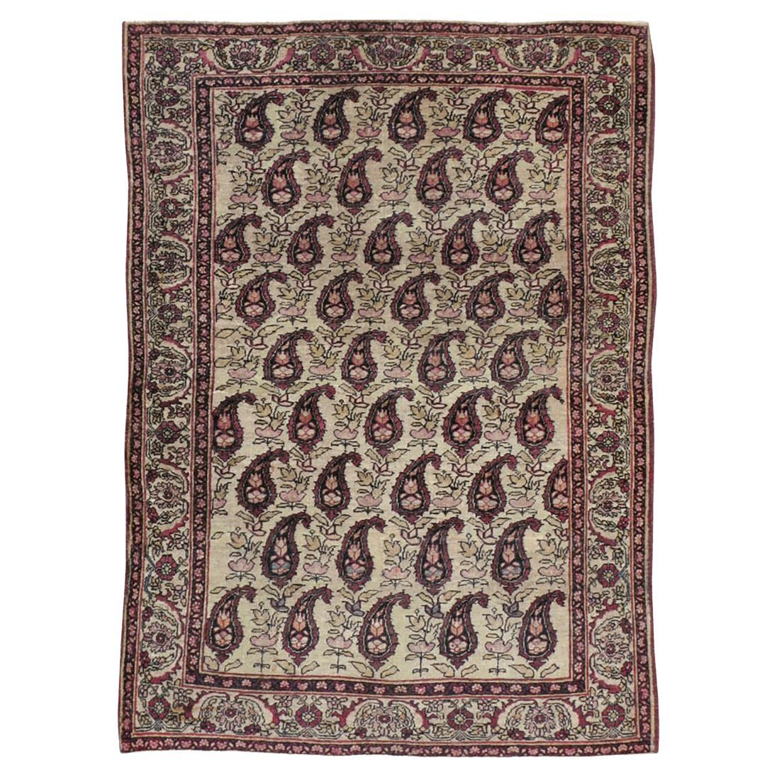 Tapis persan Kerman du début du 20e siècle