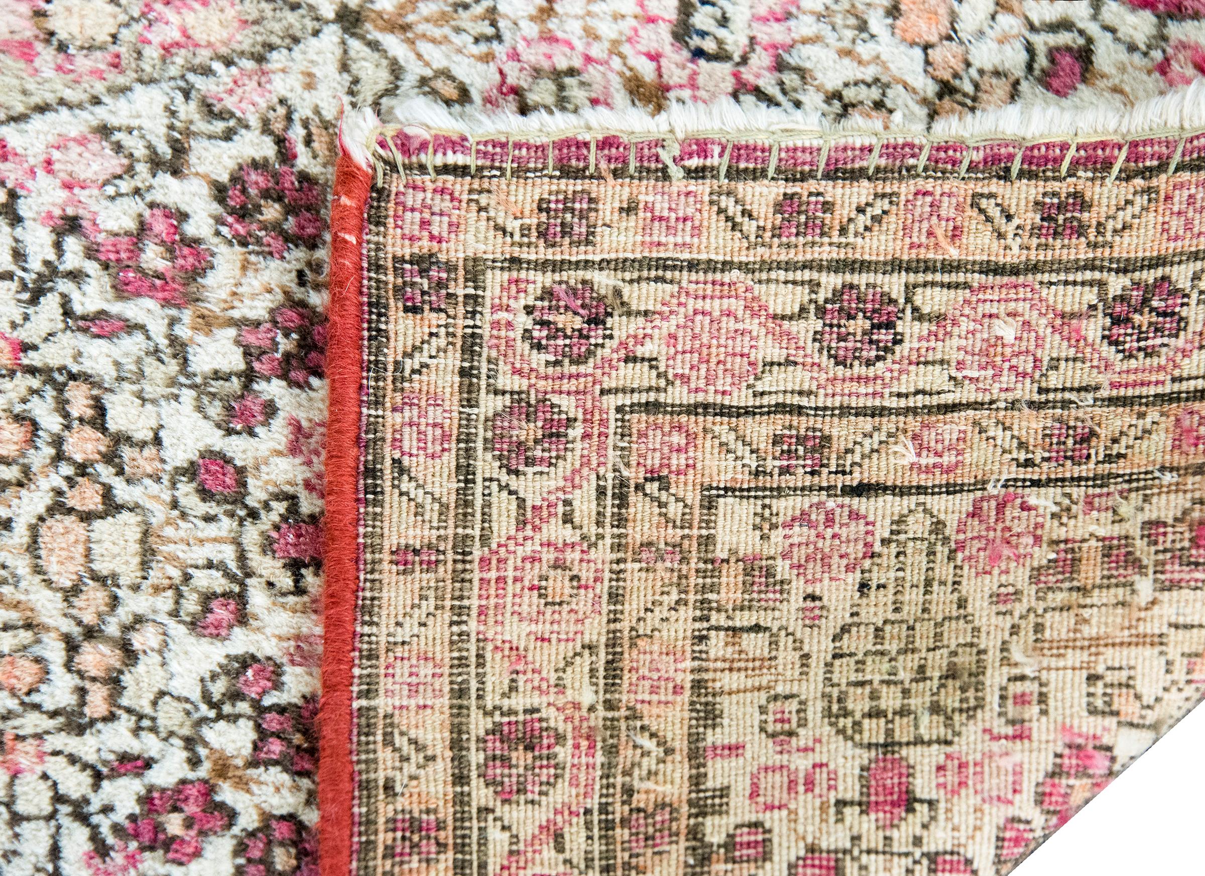 Alfombra persa Lavar Kirman de principios del siglo XX en venta 8