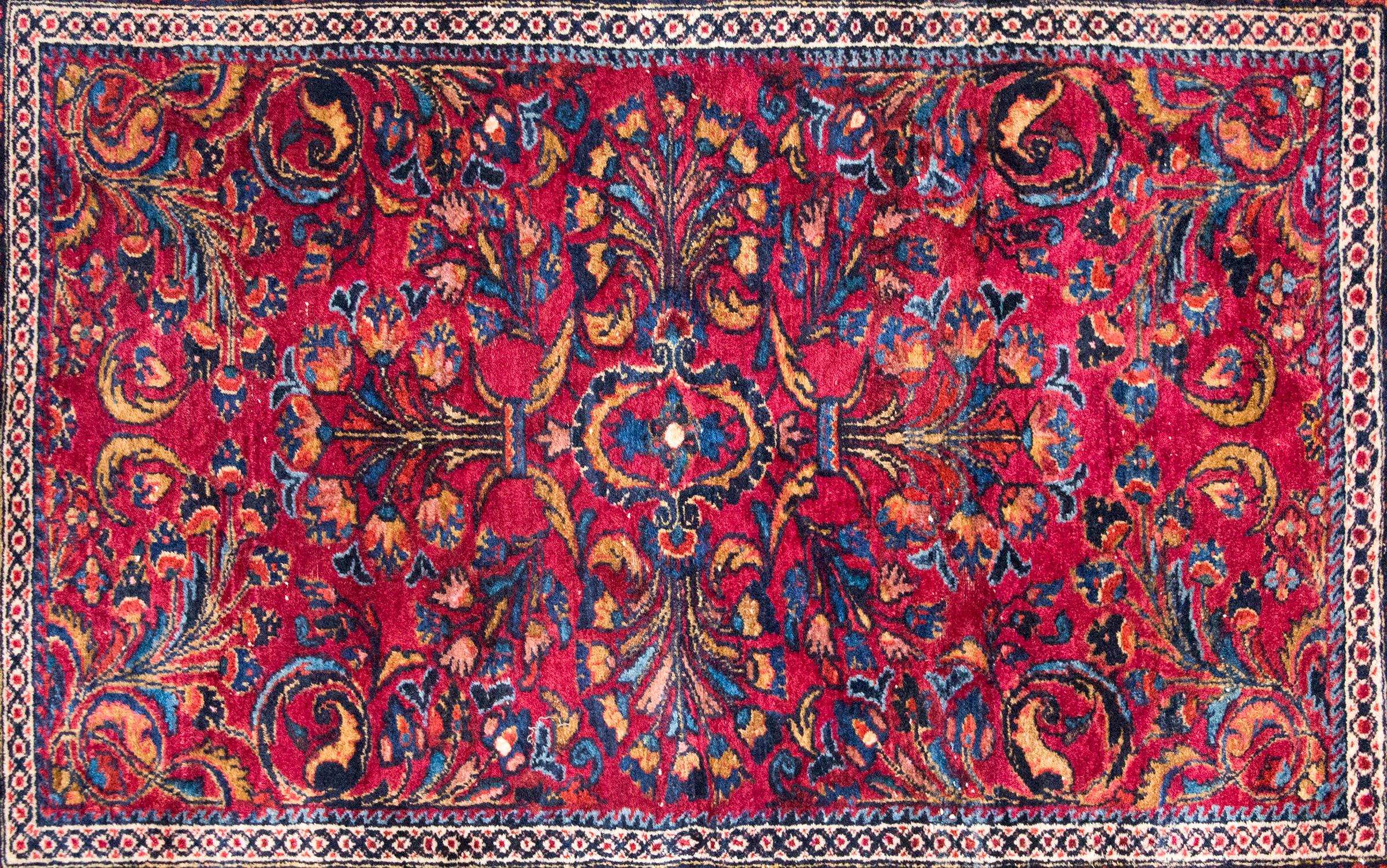 Tapis persan Lilihan du début du 20e siècle en vente 3