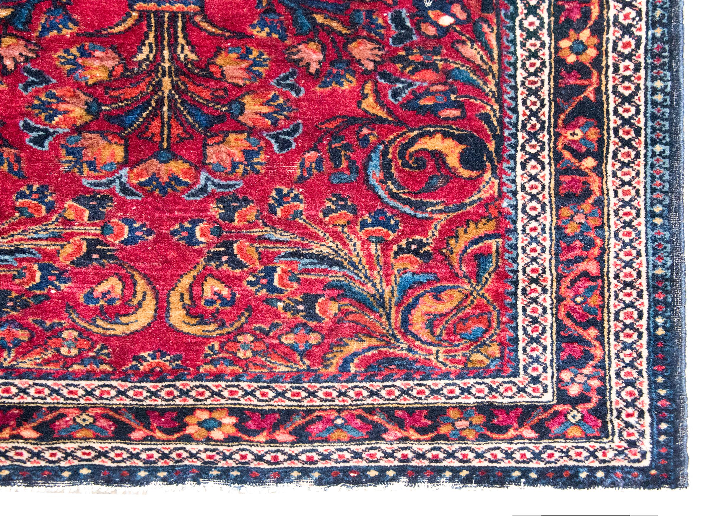 Tapis persan Lilihan du début du 20e siècle en vente 6