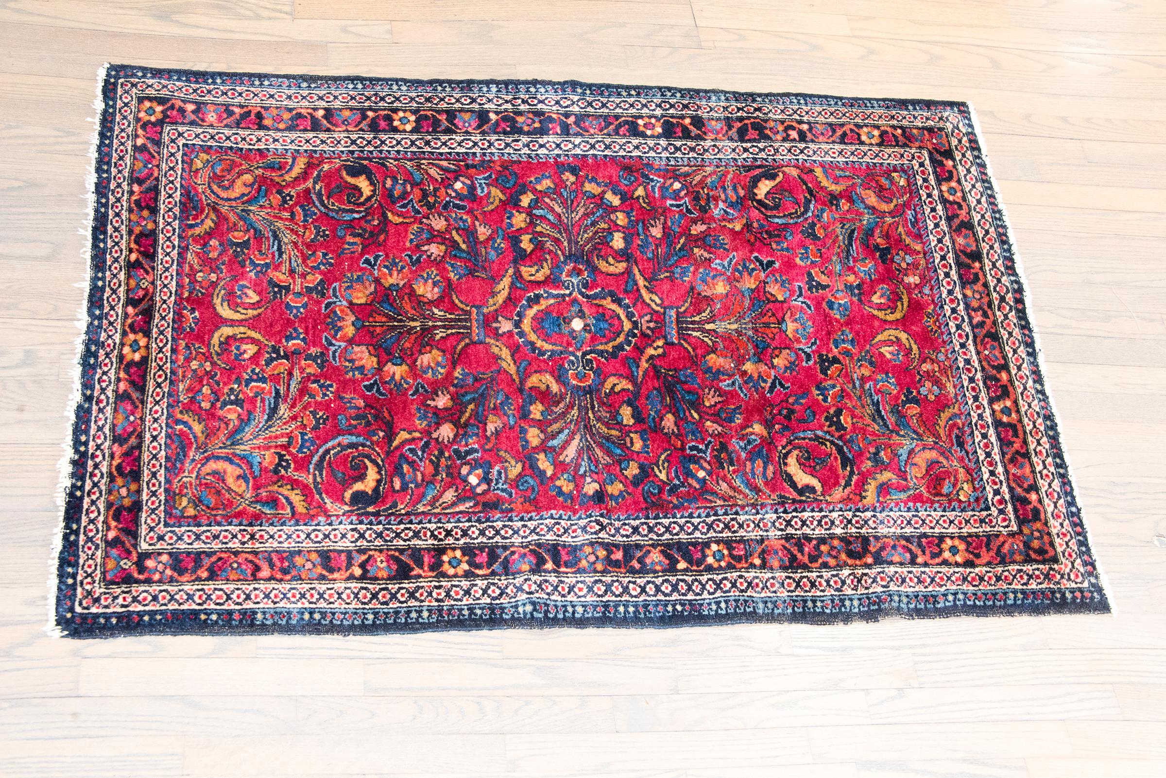 Tapis persan Lilihan du début du 20e siècle en vente 8
